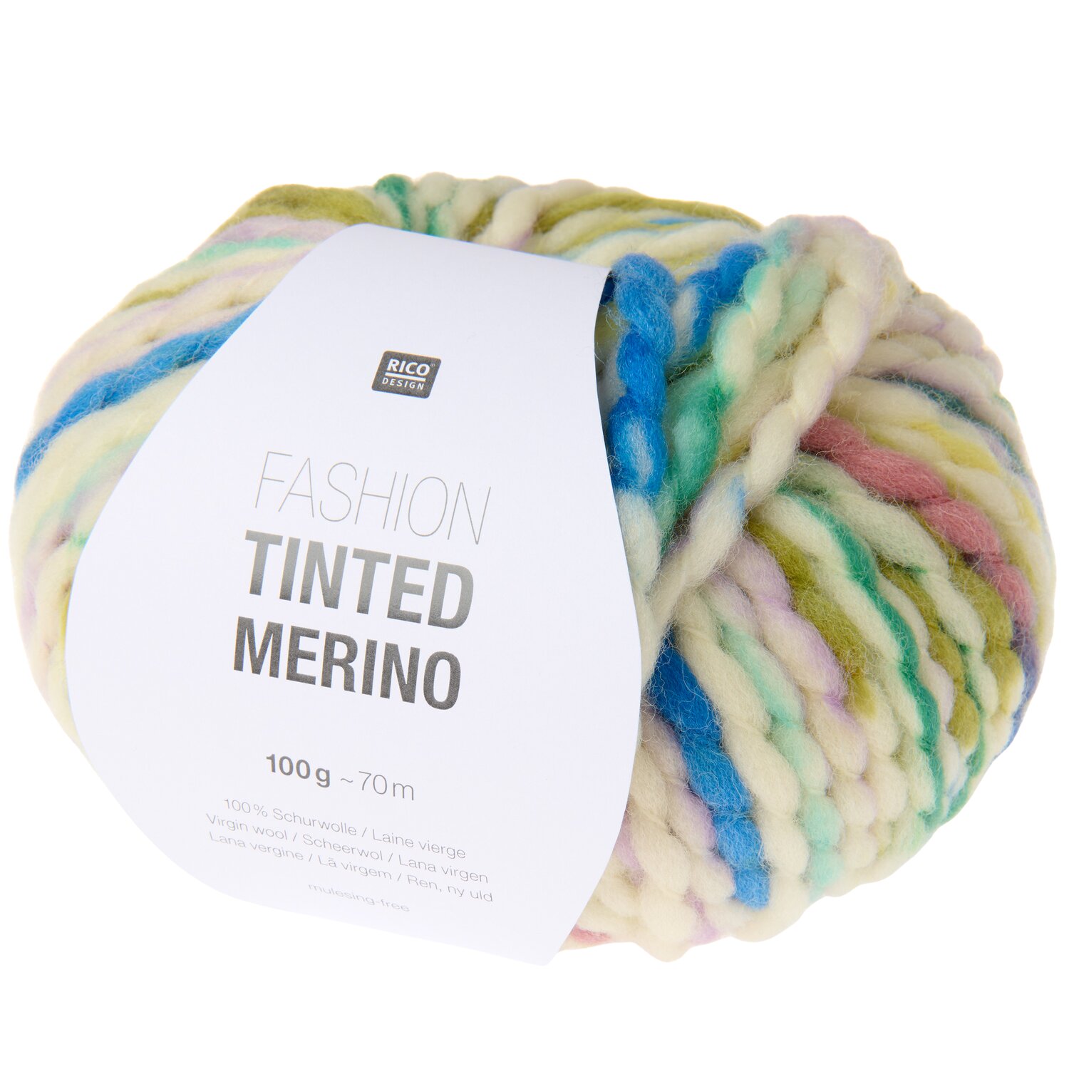 Fashion Tinted Merino 100g 70m Farbe Spring von Rico Design