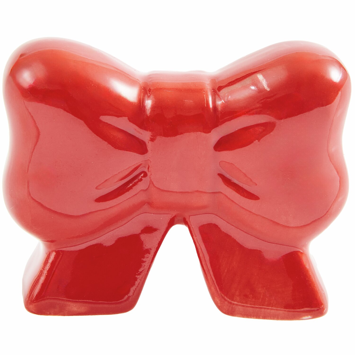 Porzellan Schleife 3,2x4,1x1,6cm Farbe Rot von Rico Design Porzellan Schleife 3,2x4,1x1,6cm Farbe Rot von Rico Design