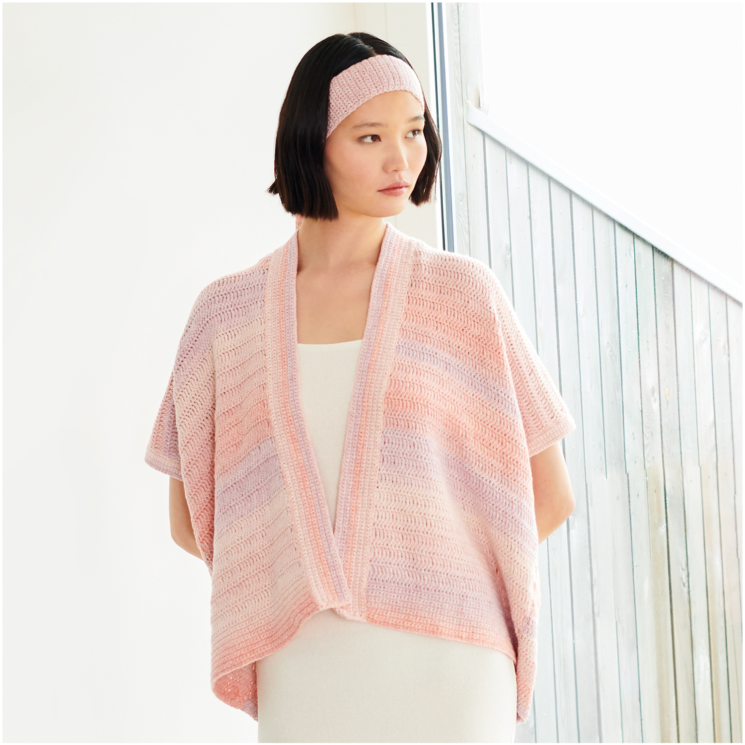 Häkelset Weste Modell 06 aus Lovewool Nr. 18