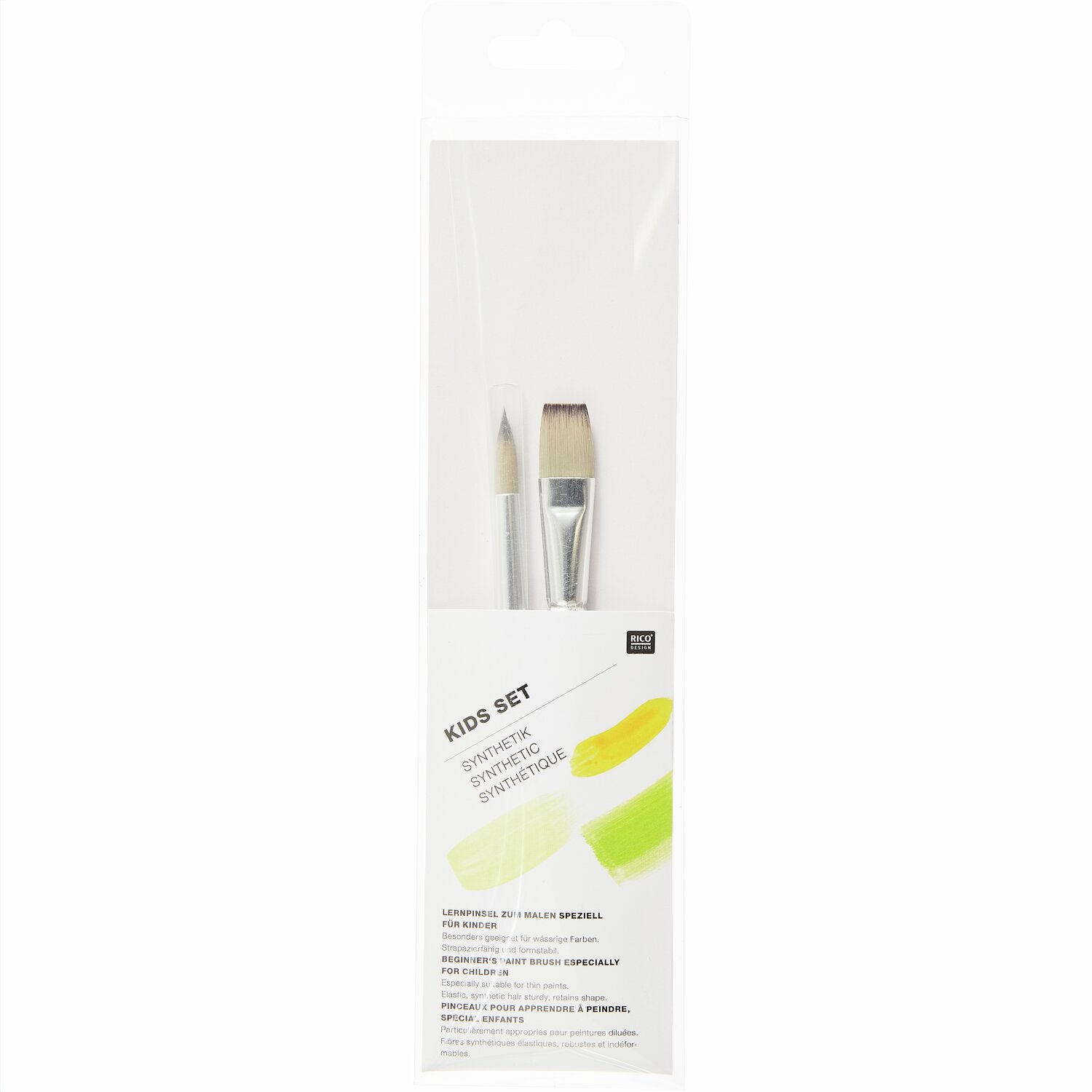 Pinsel Kids Synthetic Set 2-teilig von Rico Design