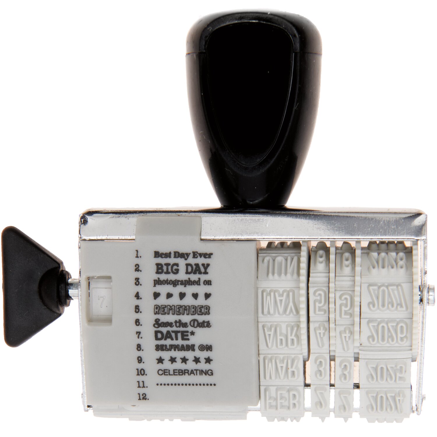 Paper Poetry Datumsstempel Notes 8x8cm von Rico Design