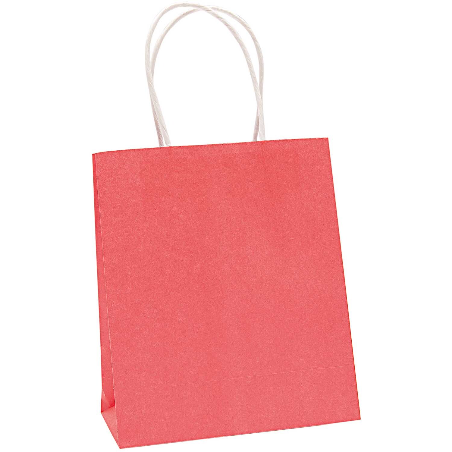 Papiertüte rot