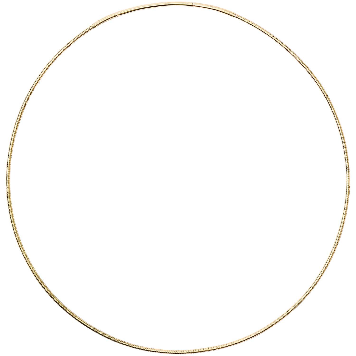 Collier mit Steckverschluss gold 14,5cm Collier mit Steckverschluss gold 14,5cm