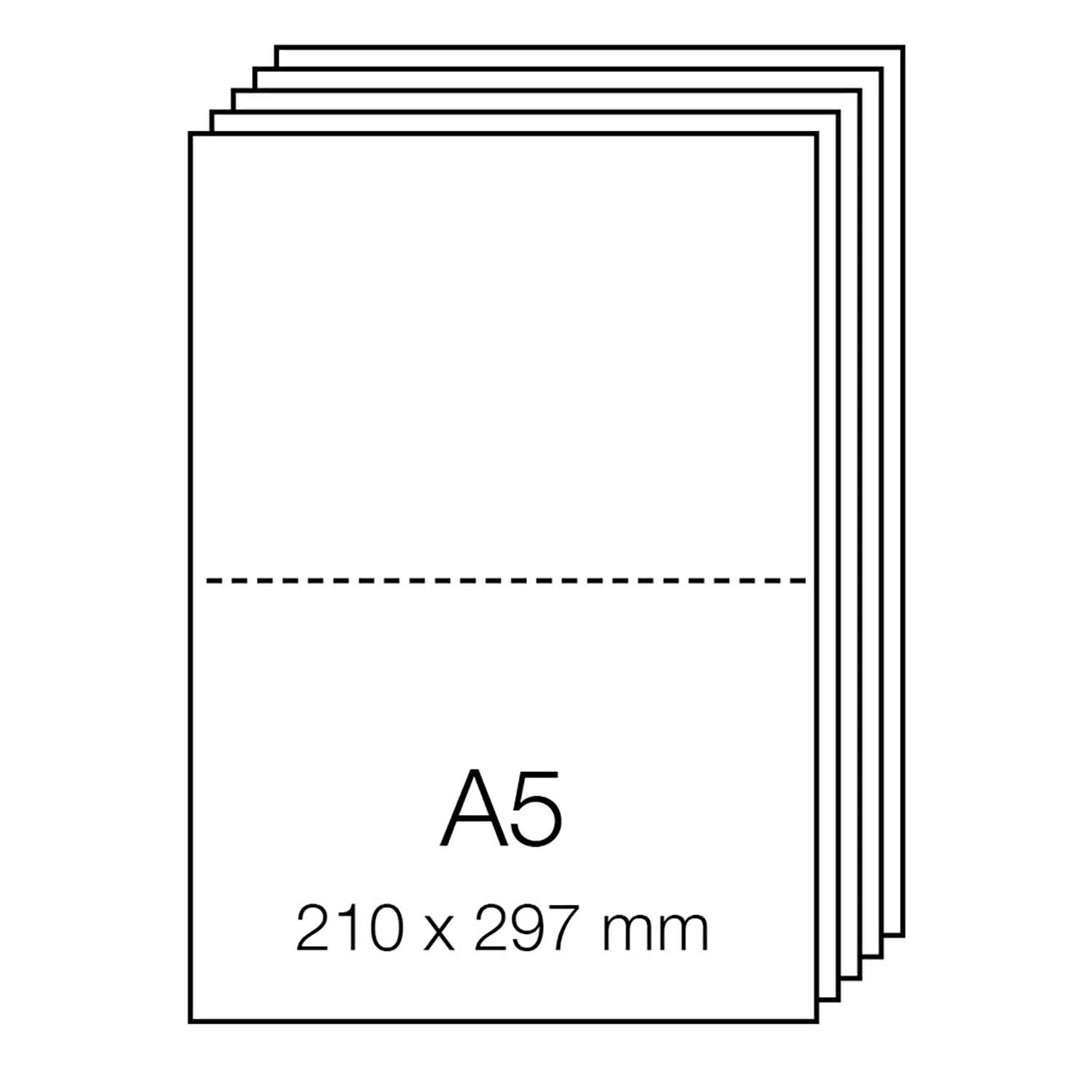 Paper Poerty Luxury Karten A5, 5 Stück, rosa, von Rico Design. Ideal für kreative Projekte.