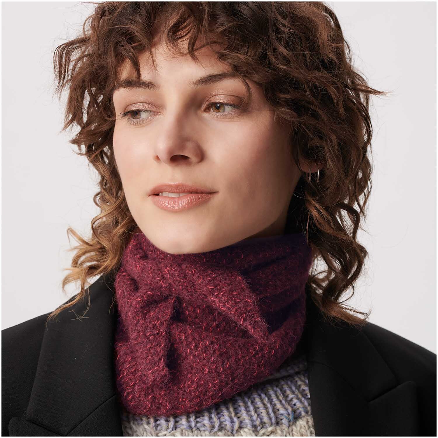 Strickset Dreieckstuch Modell 38 aus Made by Me Nr. 17