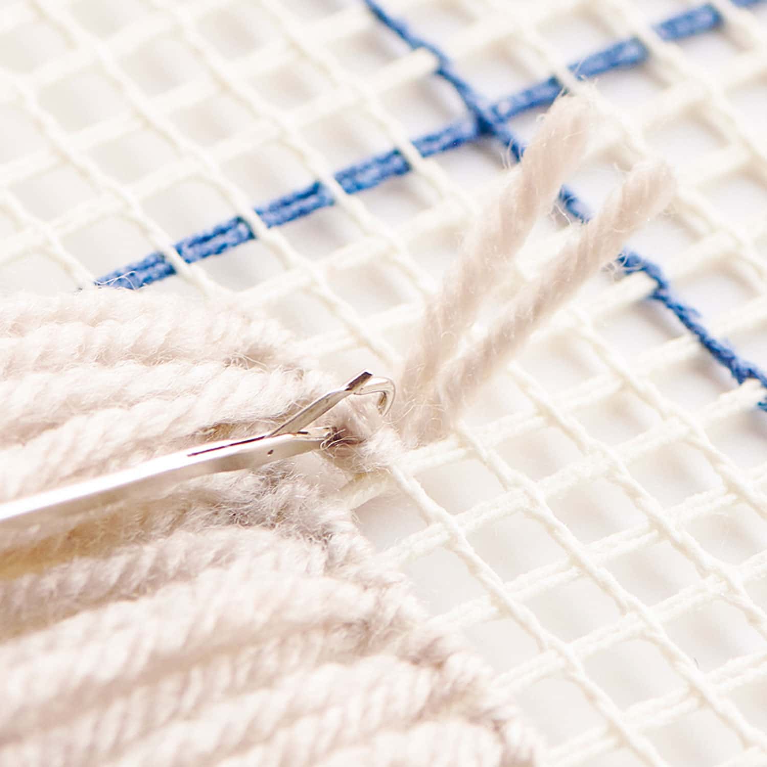 Knüpfanleitung Schritt 4