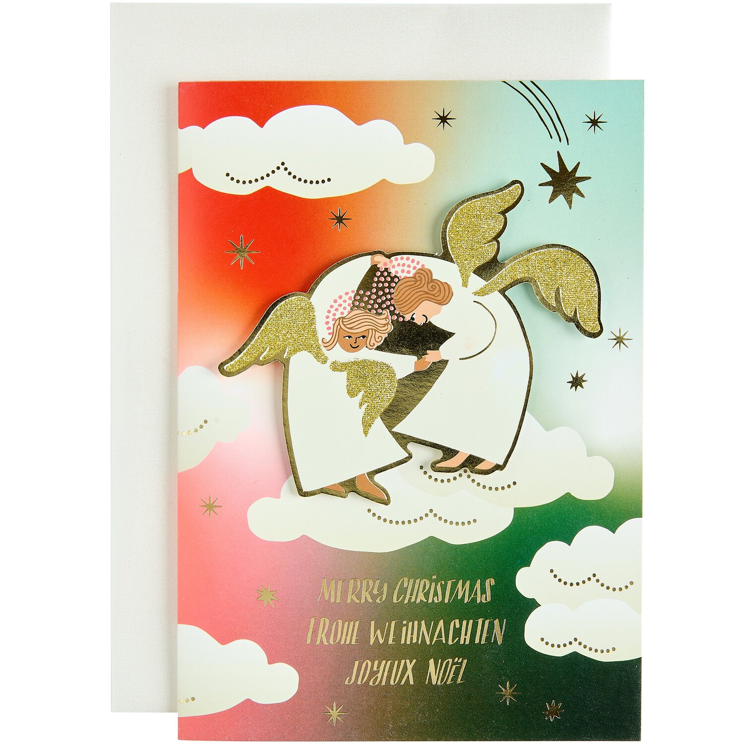 Kartenset A5 Advent Engel von Rico Design