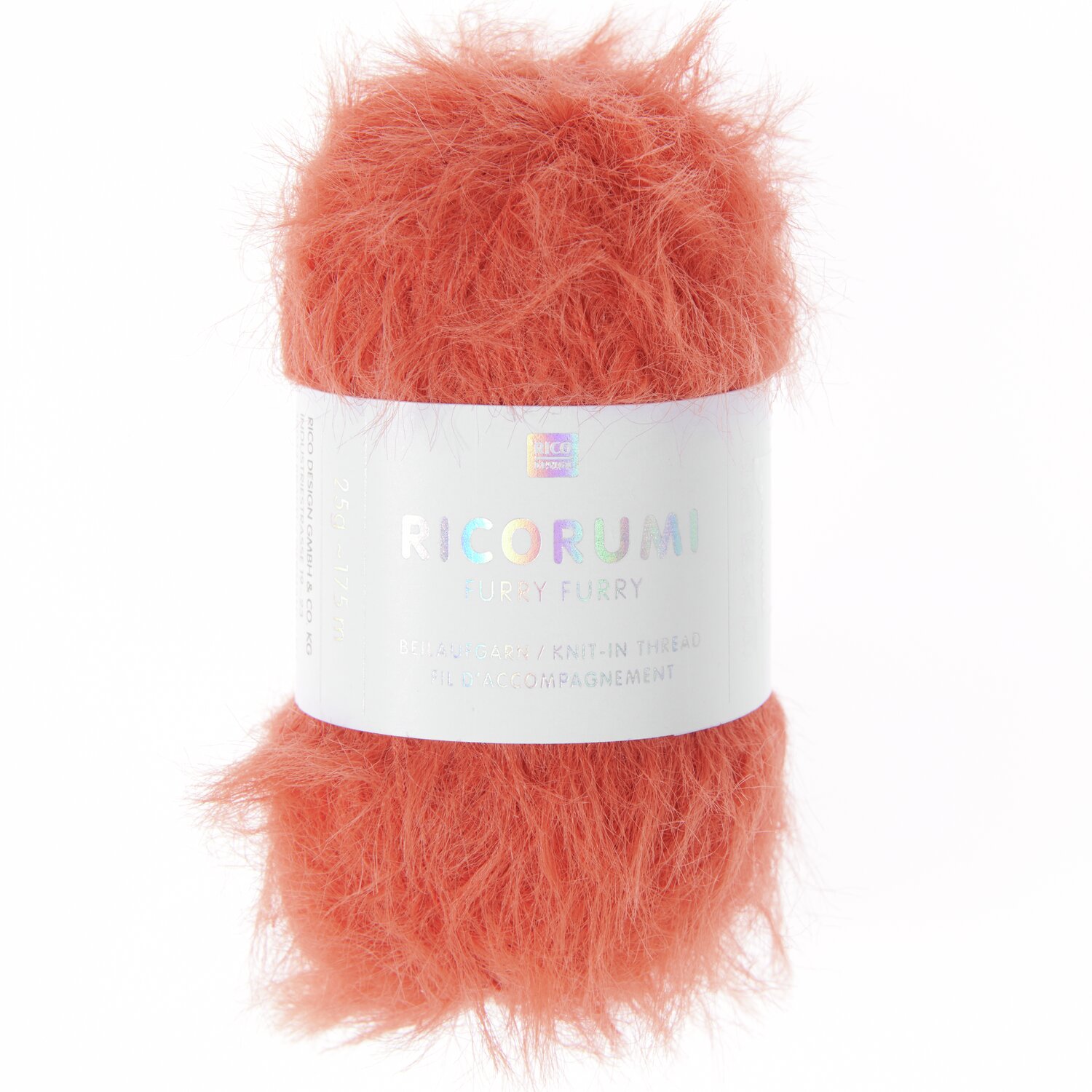 Ricorumi Furry Furry 25g 175m Farbe Fuchs von Rico Design Ricorumi Furry Furry, weiches Garn in Fuchsfarbe von Rico Design, ideal für kreative Strickprojekte.