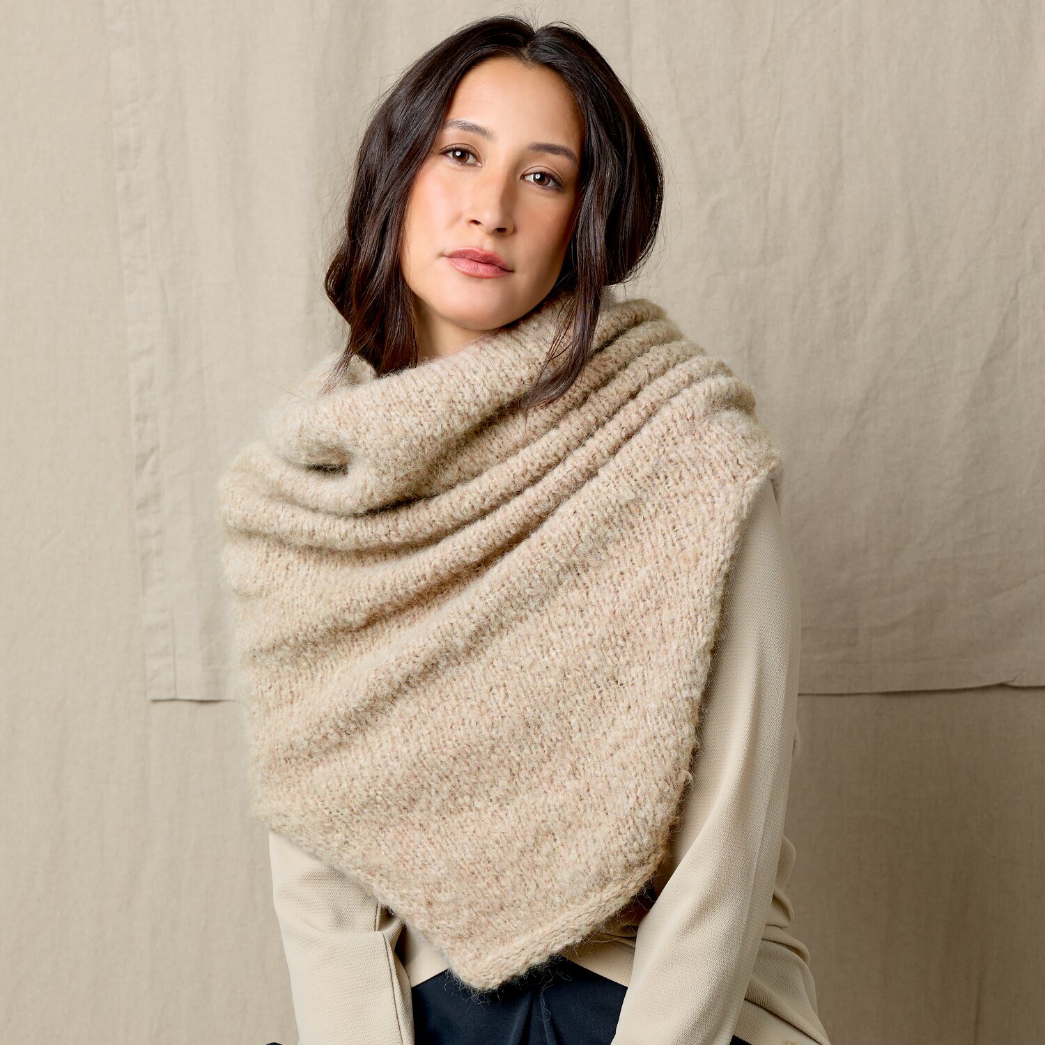 Strickset Mütze Modell 22 aus Luxury Knits Little Pieces von Rico Design