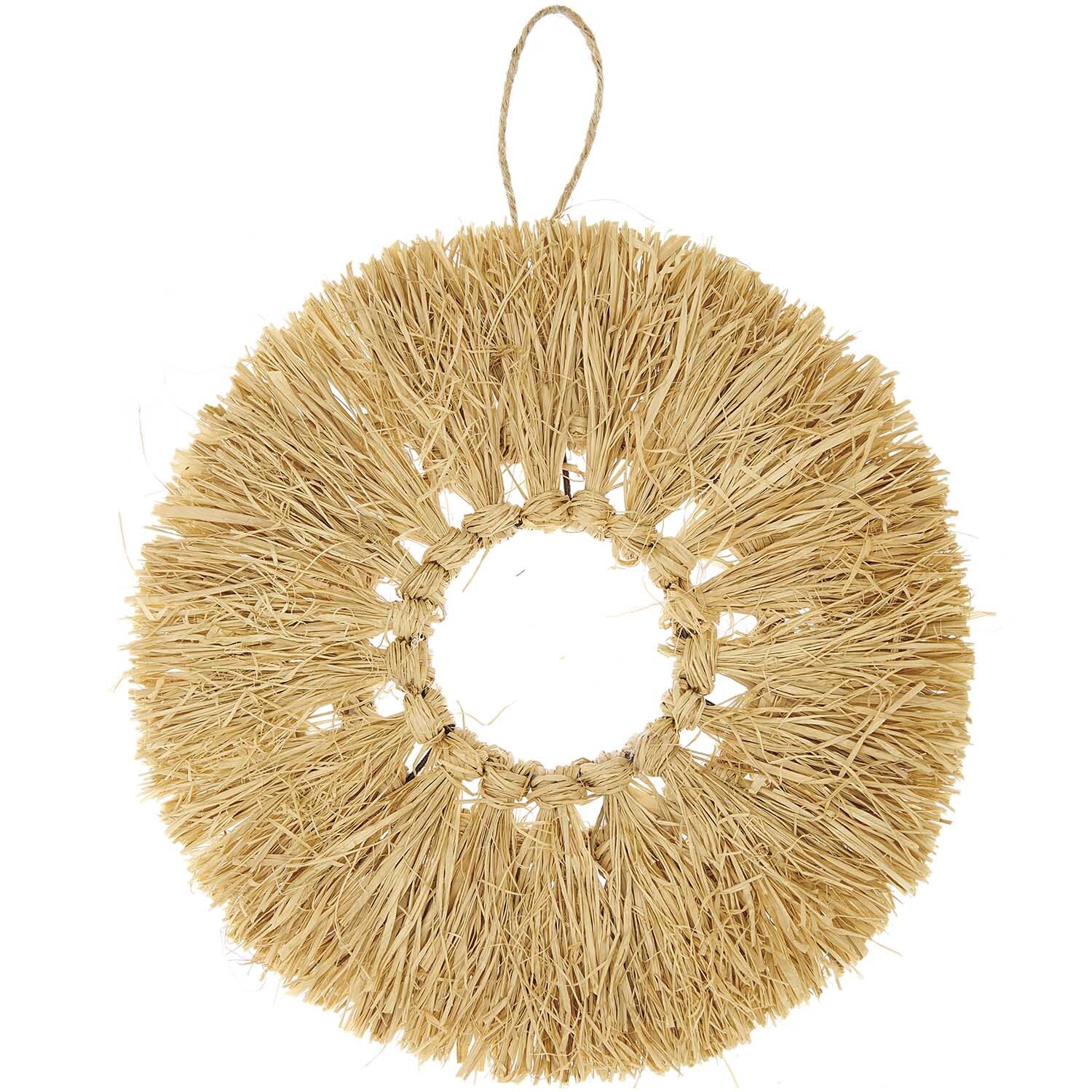 Naturkranz Raffia Ø30cm