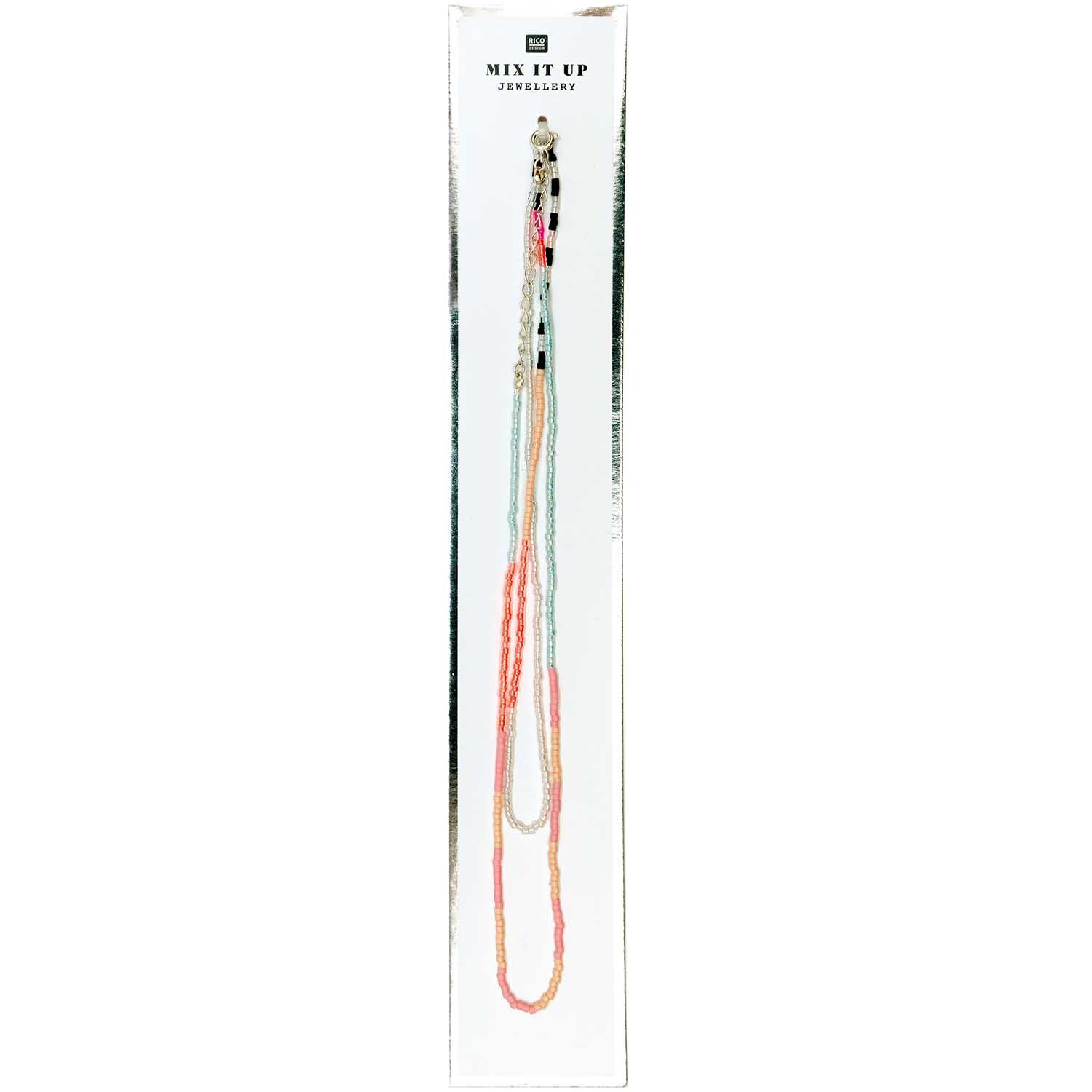 Mix it Up - Jewellery Kette Itoshii Beads silber 65cm Mix it Up - Jewellery Kette Itoshii Beads silber 65cm