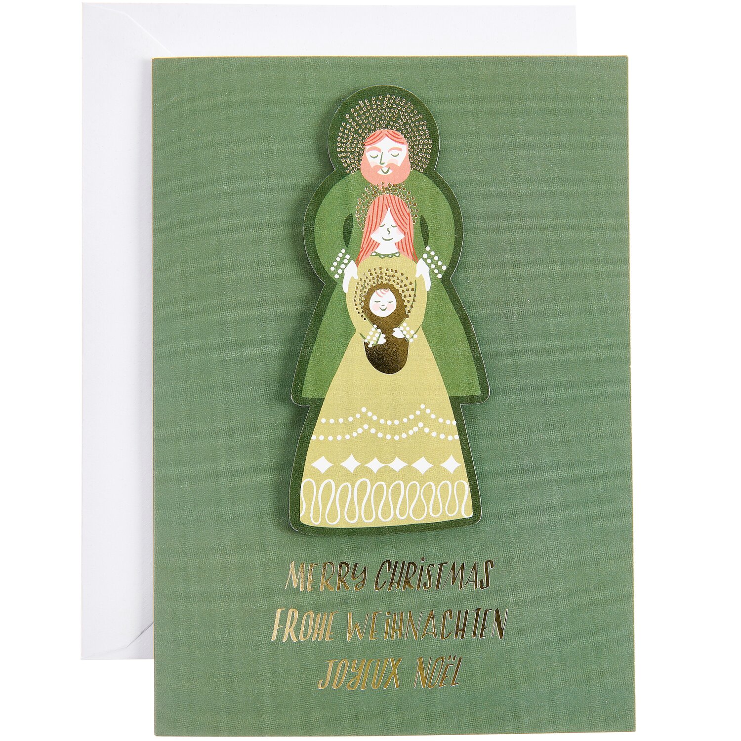 Grußkarte Advent Holy Family B6 von Rico Design