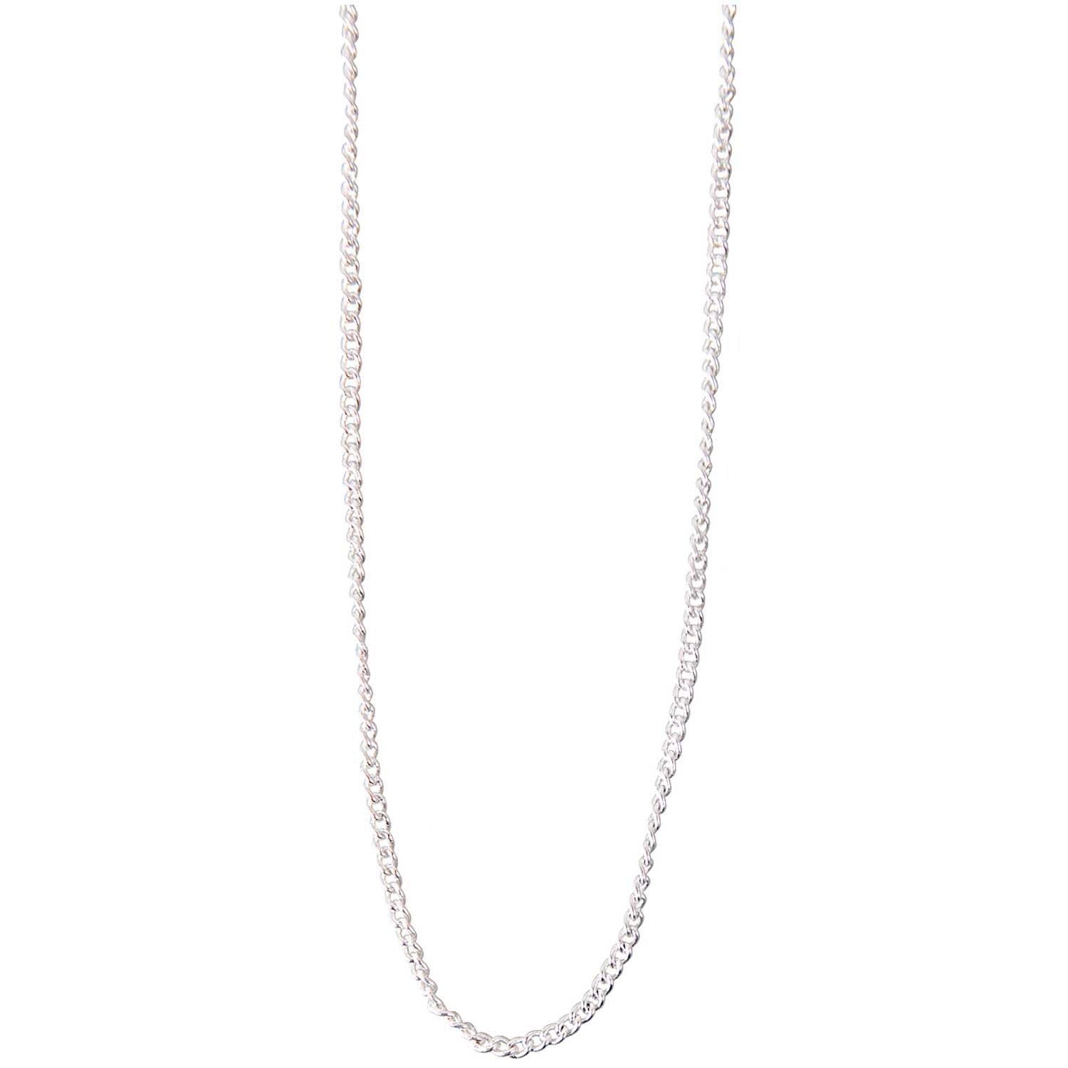 Gliederkette silber klein 1m