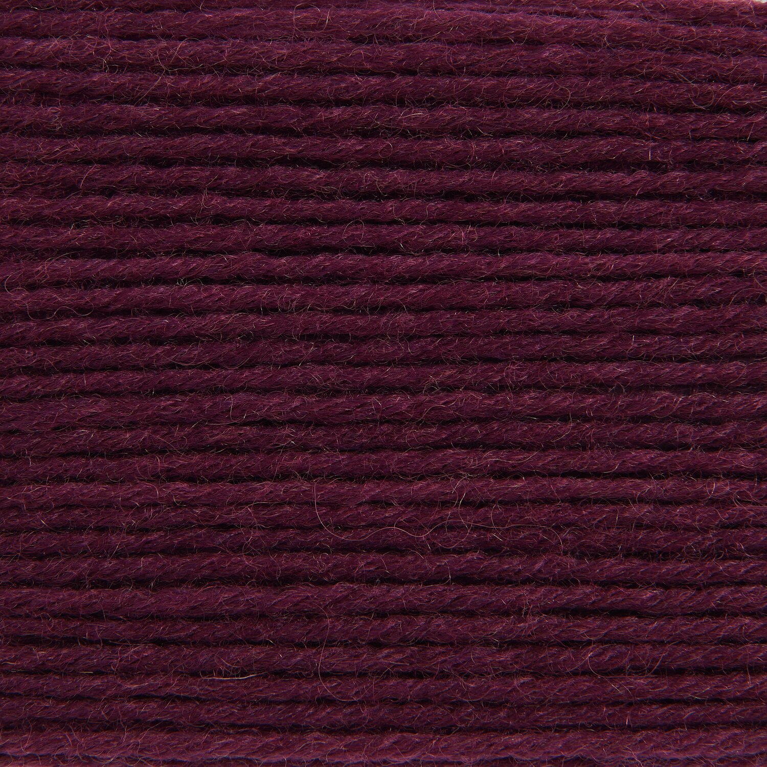 Sockenwolle Premium 6-fädig 150g 380m Farbe Burgund von Rico Design
