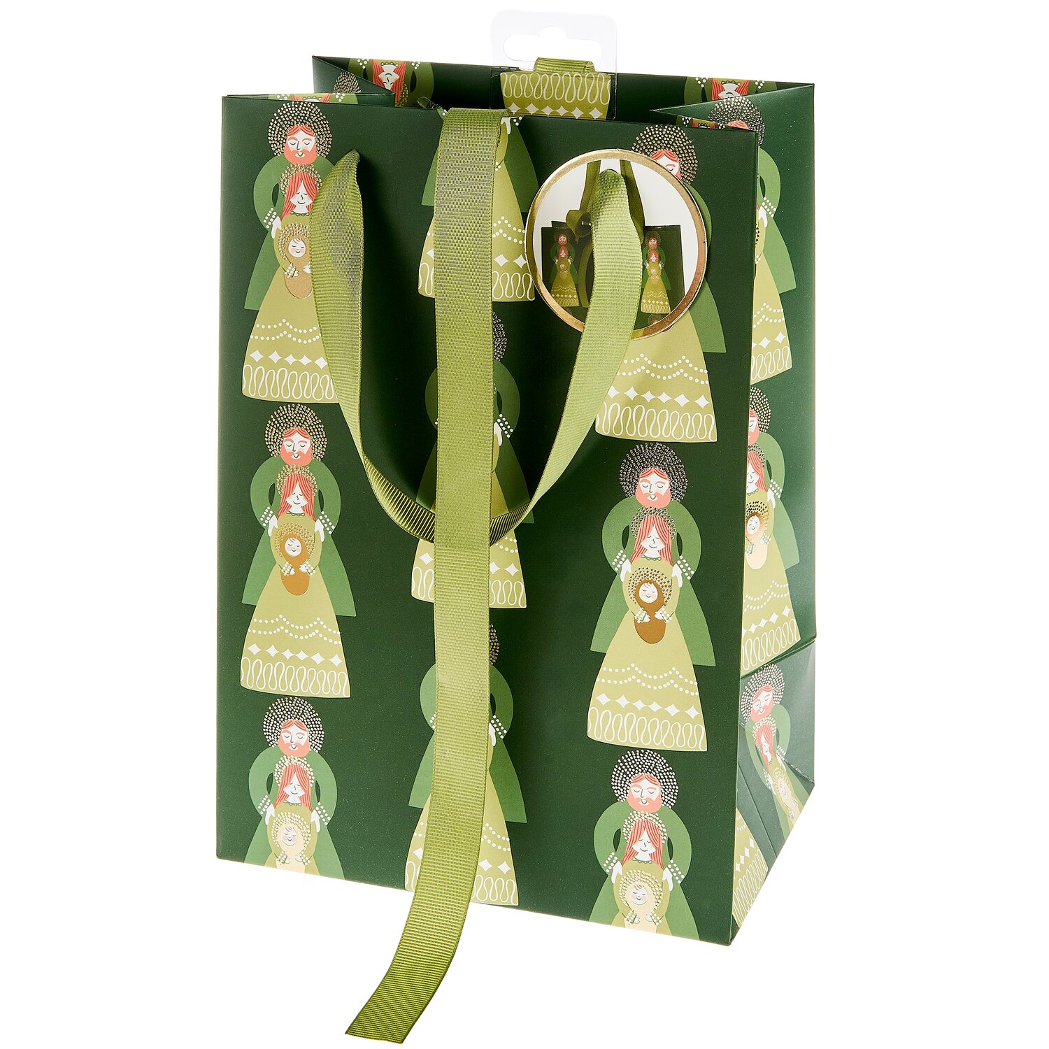 Geschenktüte Advent Heilige Familie M 22x20,5x1,5cm von Rico Design