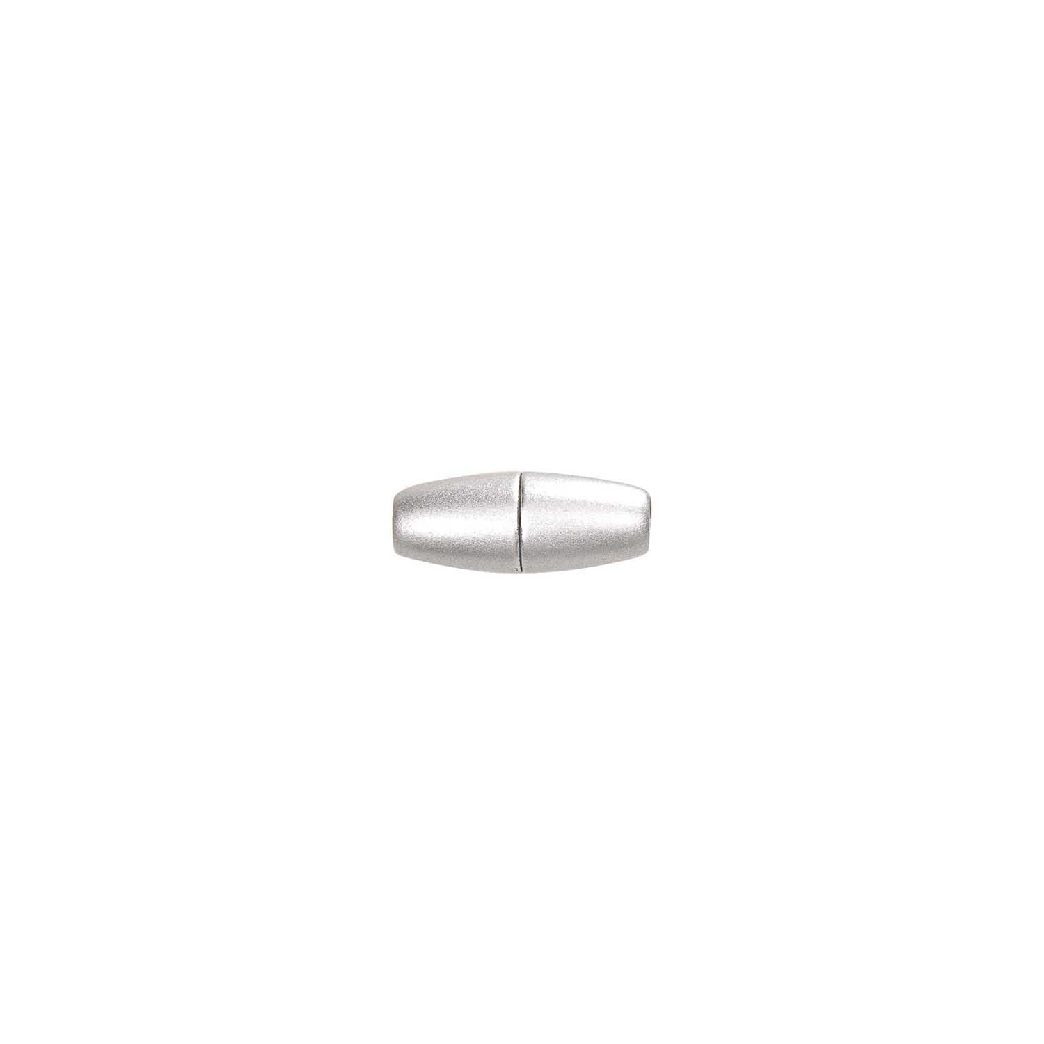 Magnetverschluß silber matt 4mm