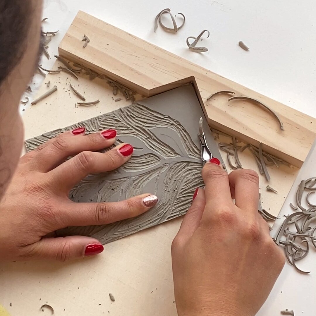 Ricolino Schnitzblockhalter 22,5x31x3,9cm von Rico Design