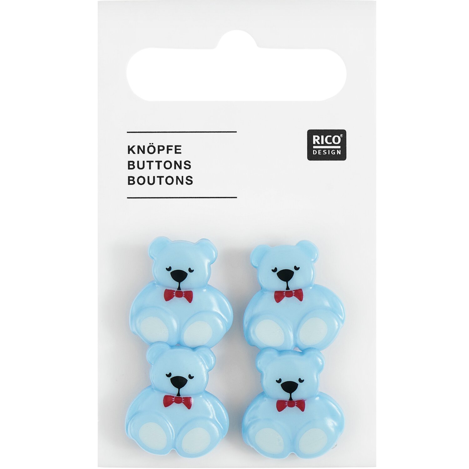 Knopf Teddy 1,6x1,8cm Knopf Teddy 1,6x1,8cm