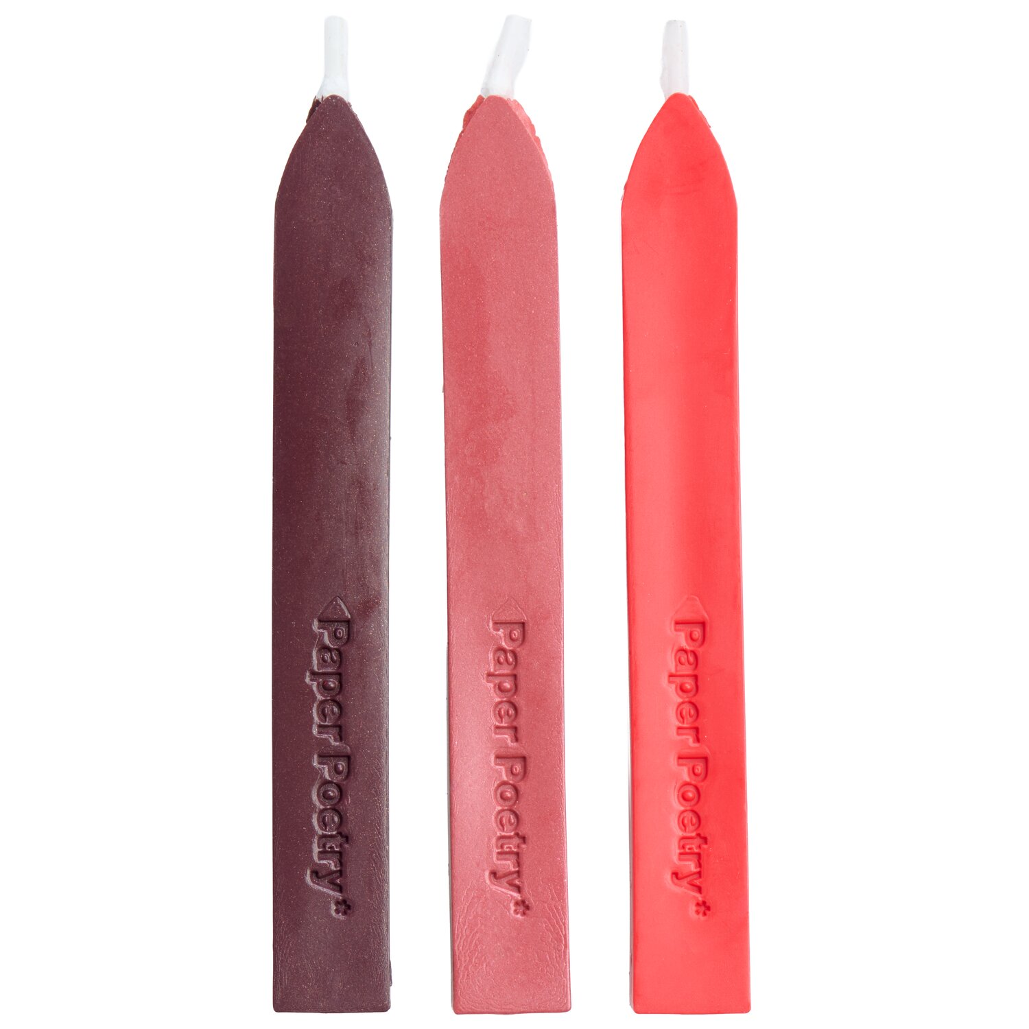 Siegelwachs Sticks Farbe Rottöne von Rico Design