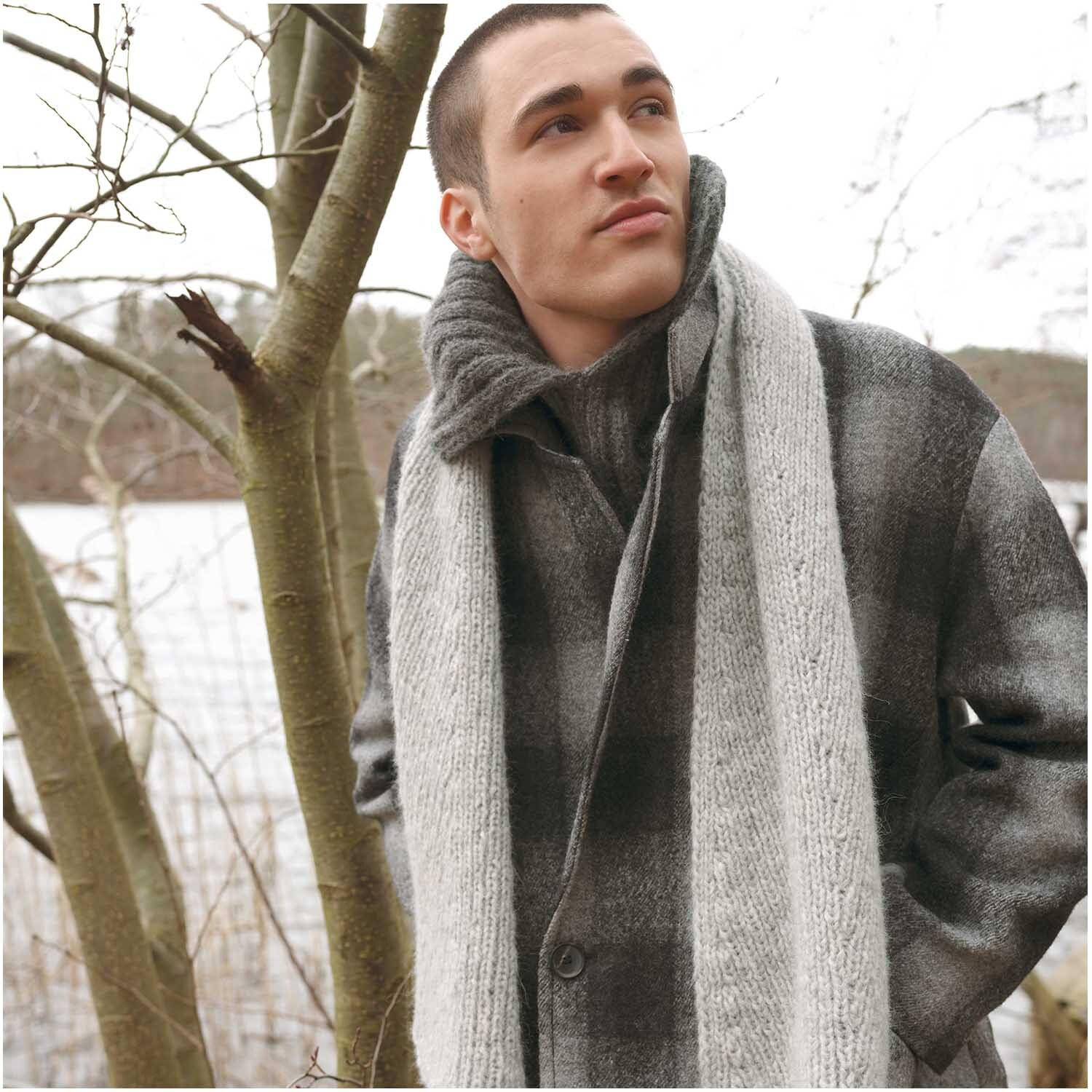 Strickset Schal Modell 14 aus Luxury Knits Winter Special Strickset Schal Modell 14 aus Luxury Knits Winter Special