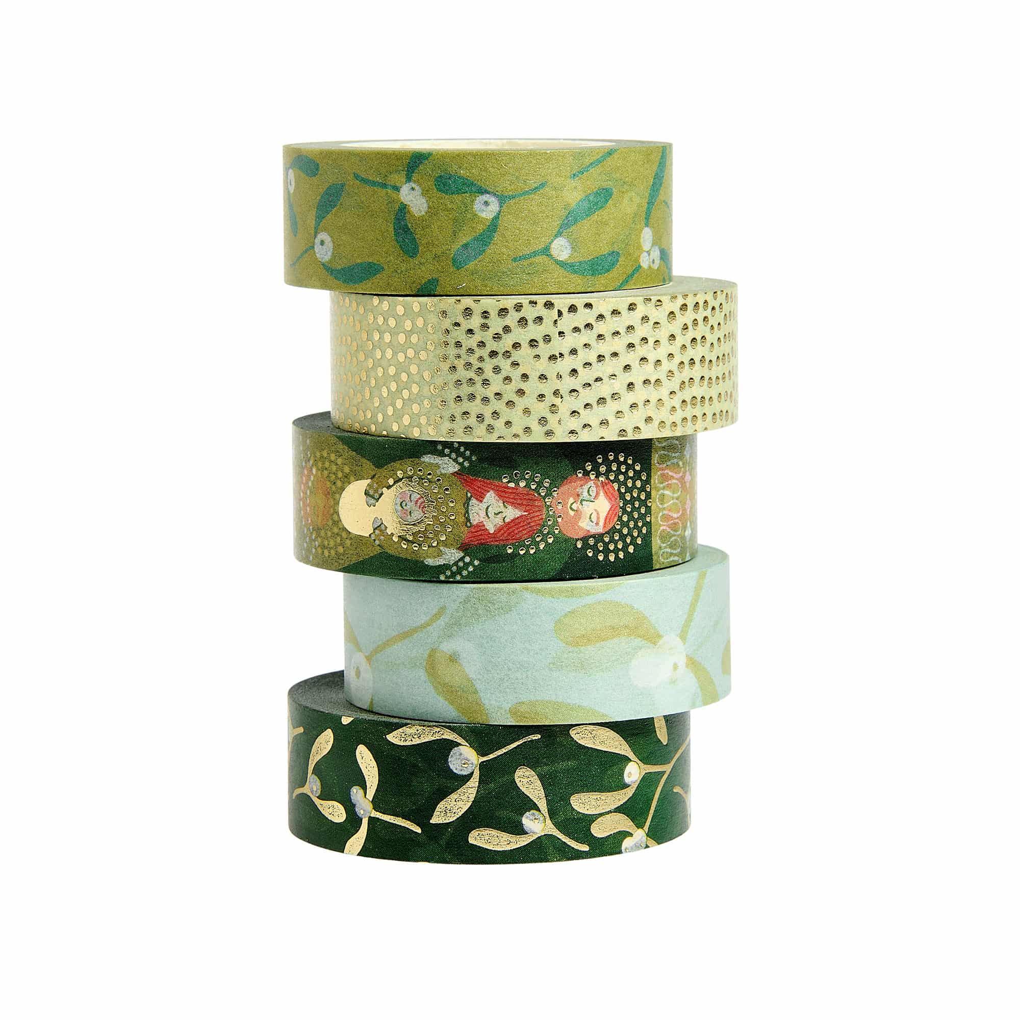 Tape Set Advent Mistelzweige