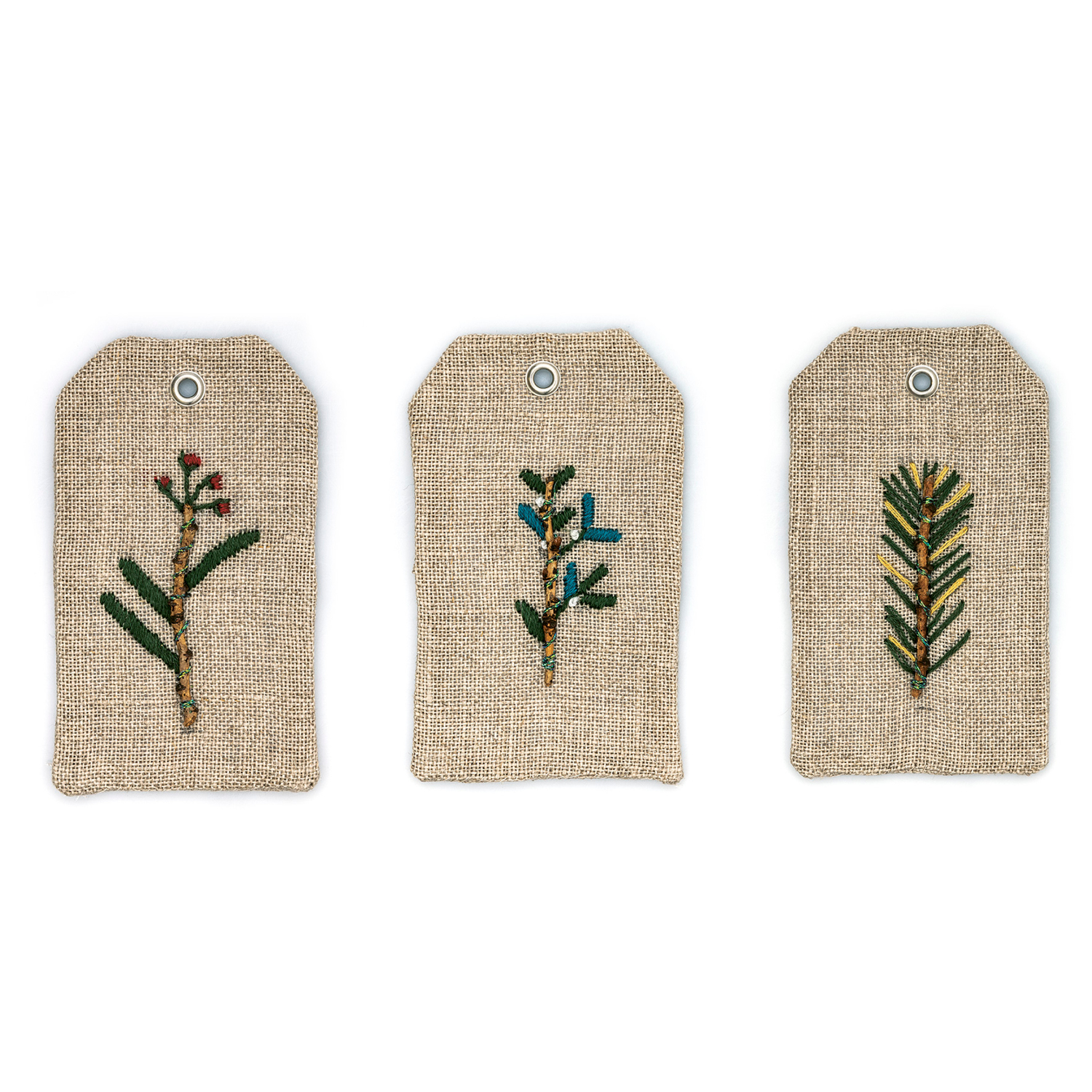 Stickanleitung Geschenkanhänger für Weihnachten von Rico Design