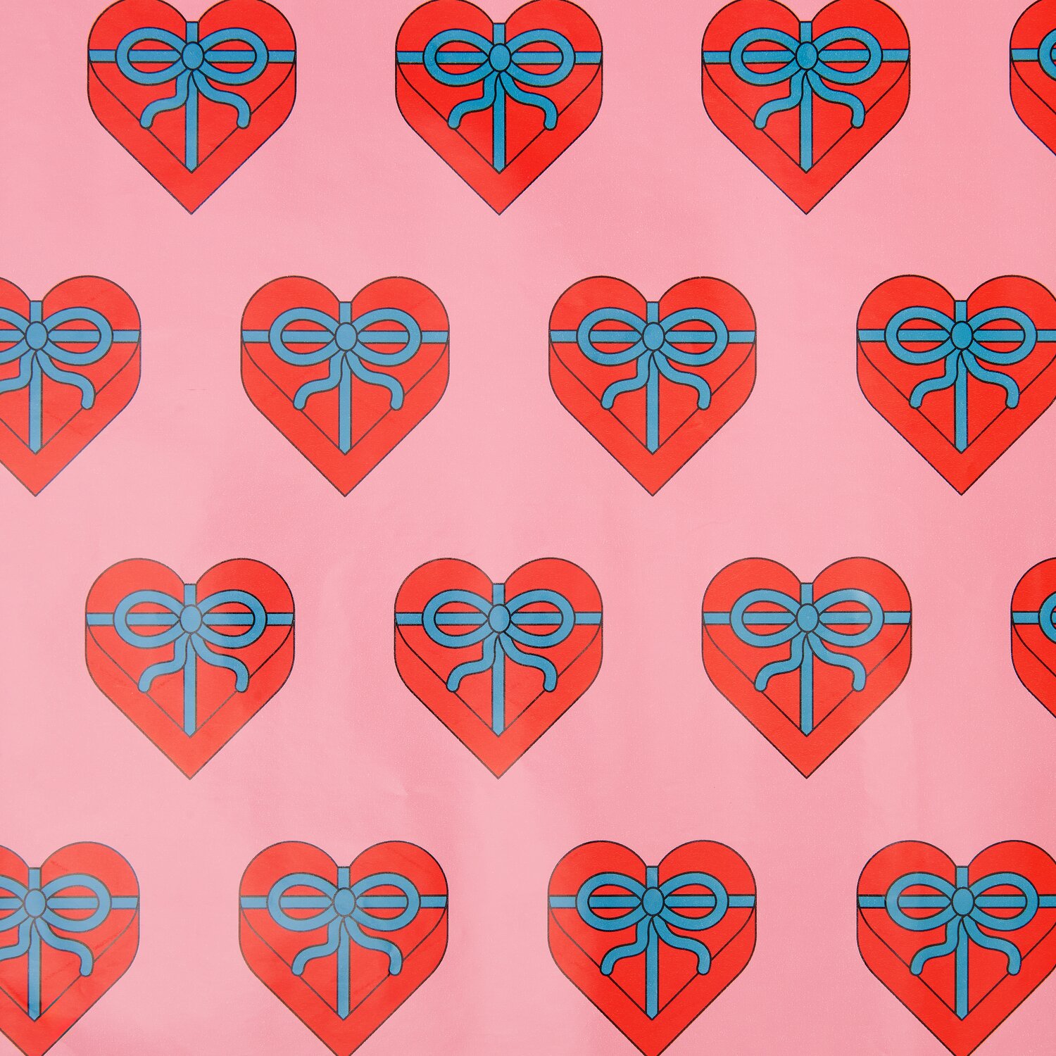 Rico Design x Redfries Geschenkpapier Herz Boxen 70x200cm von Rico Design