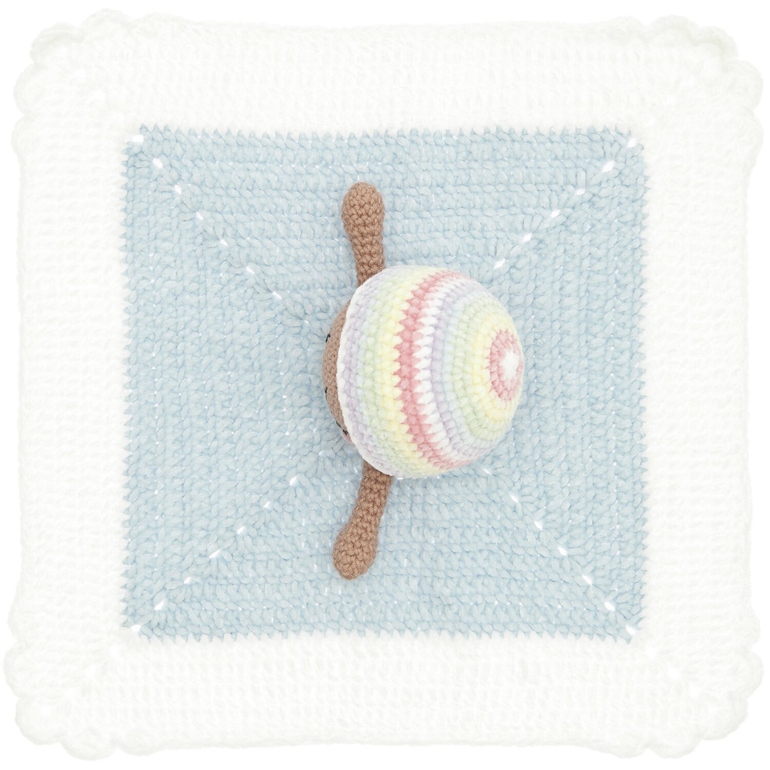 Häkelset Ricorumi Baby Blankies Pastel Rainbow Häkelset Ricorumi Baby Blankies Pastel Rainbow