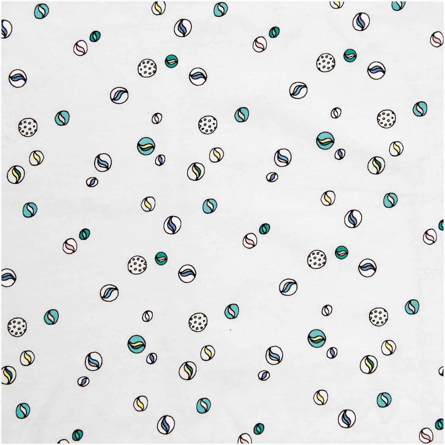 Stoff Jersey Murmeln grau 70x100cm