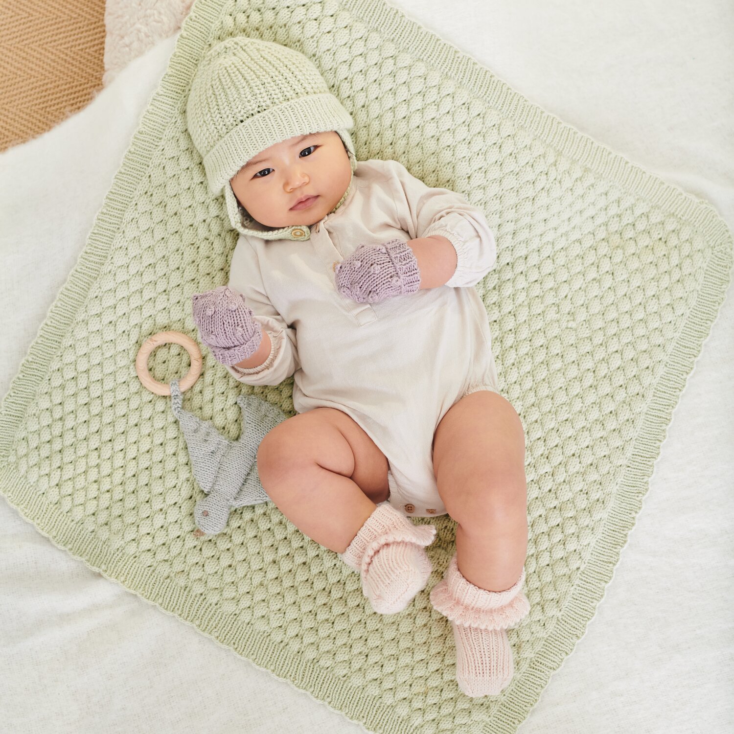 Strickset Spielzeug Vogel Modell 02 aus Baby 042 von Rico Design