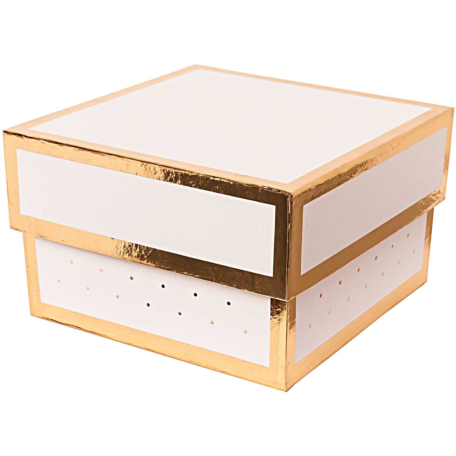 Paper Poetry Geschenkschachtel eckig rosa Größe 10x10x6cm von Rico Design Paper Poetry Geschenkschachtel eckig rosa von Rico Design, mit goldenen Akzenten und elegantem Design. Ideal für stilvolle Geschenkverpackungen.