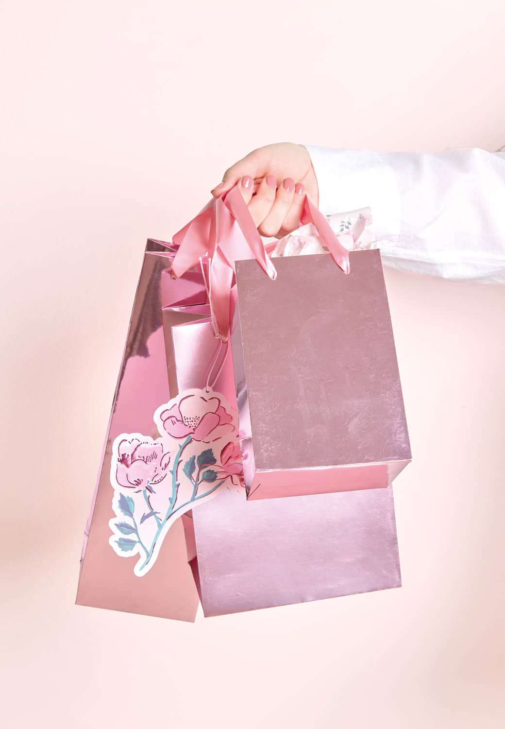 Geschenktüten Rosa