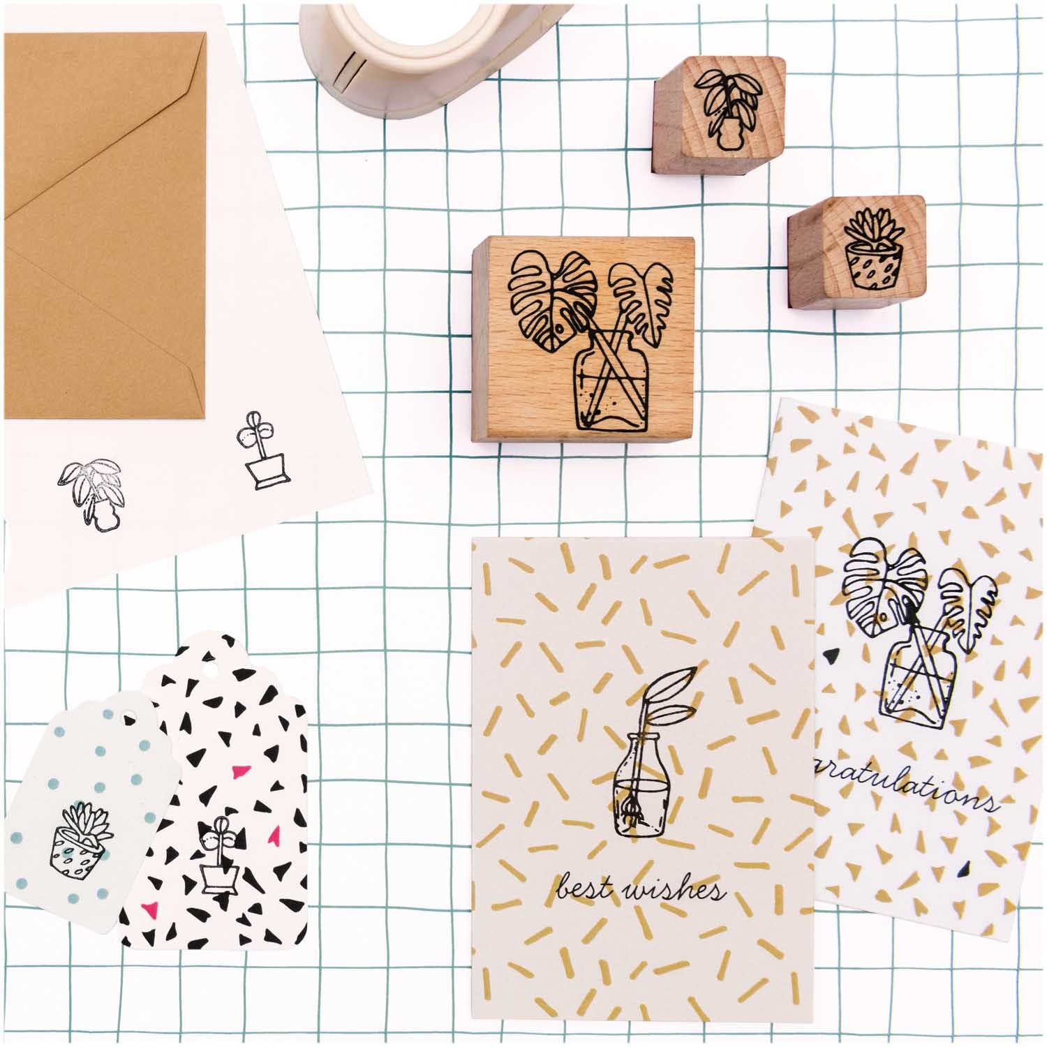Paper Poetry Stempelset Hygge Plants Paper Poetry Stempelset Hygge Plants