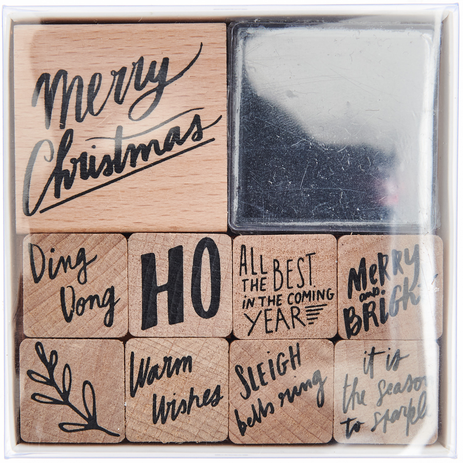 Paper Poetry Stempelset Jolly Christmas Schrift Paper Poetry Stempelset Jolly Christmas Schrift