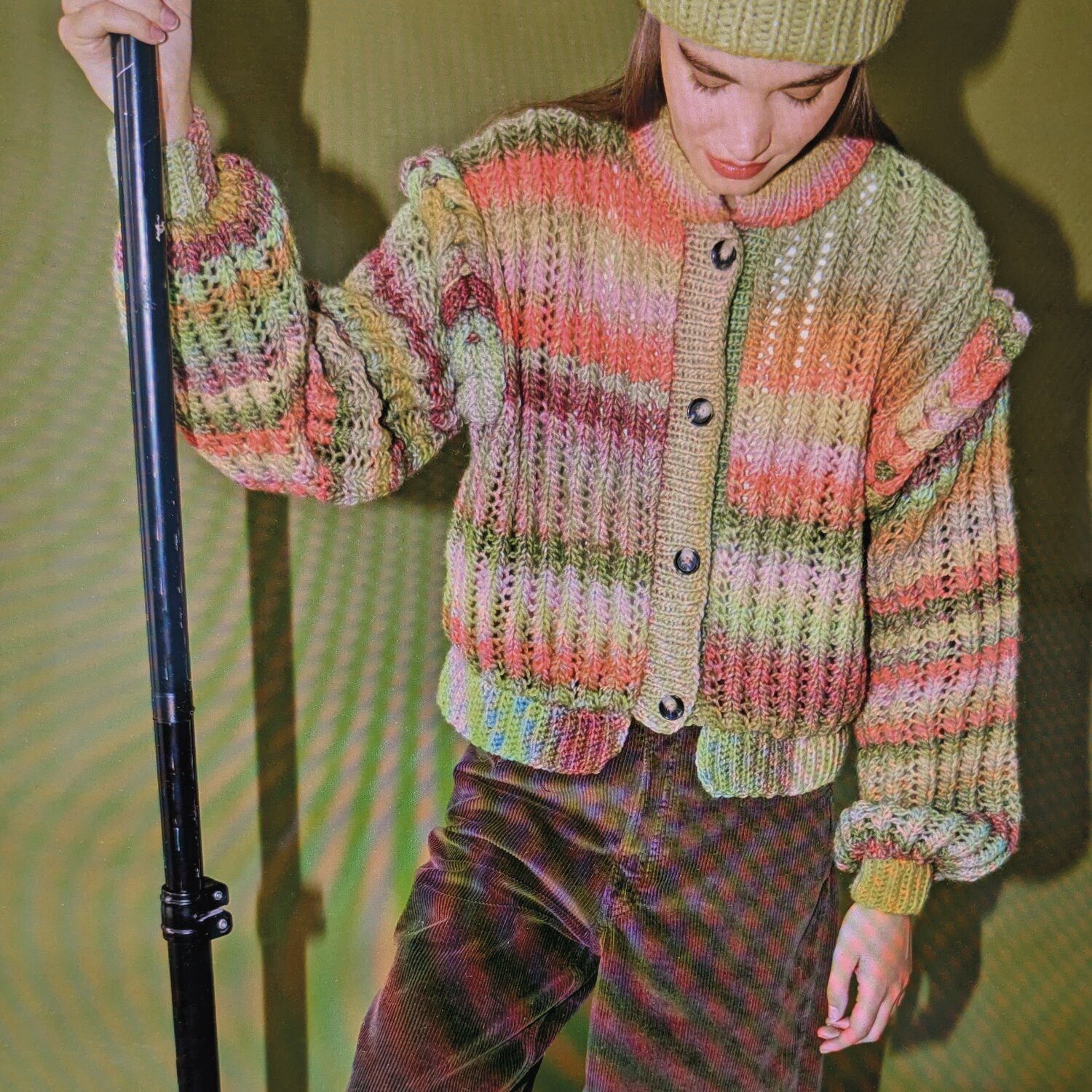 Strick-/Häkelset Jacke Modell 25 aus Made by Me No. 21 von Rico Design