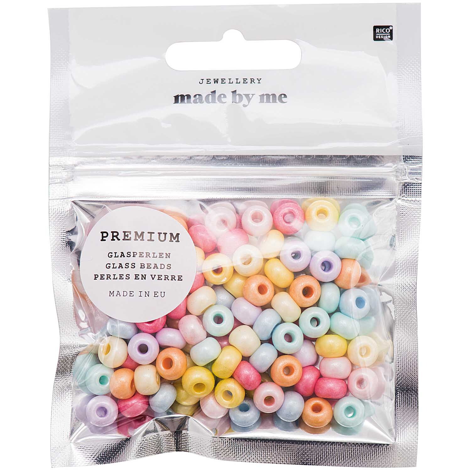 Glasperlen chalk terra pastell 8x5,5mm Glasperlen chalk terra pastell 8x5,5mm