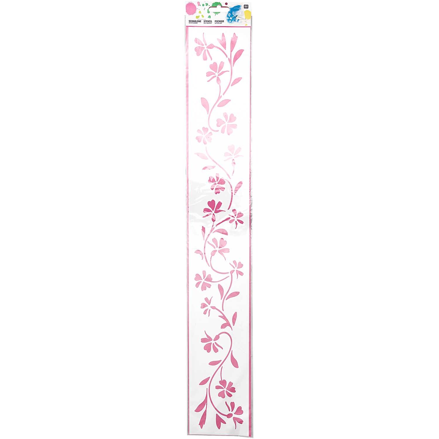 Schablone Ranke 10,5x70cm selbstklebend Schablone Ranke 10,5x70cm selbstklebend