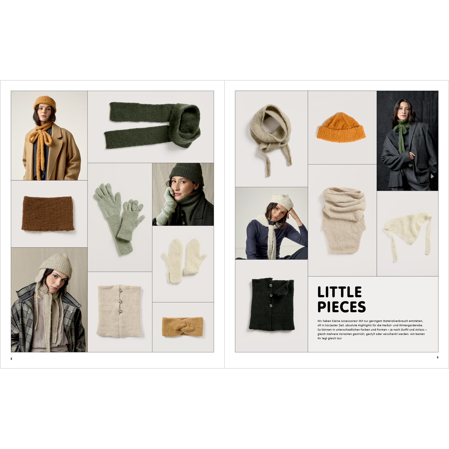 Luxury Knits - Little Pieces Sprachauswahl deutsch von Rico Design