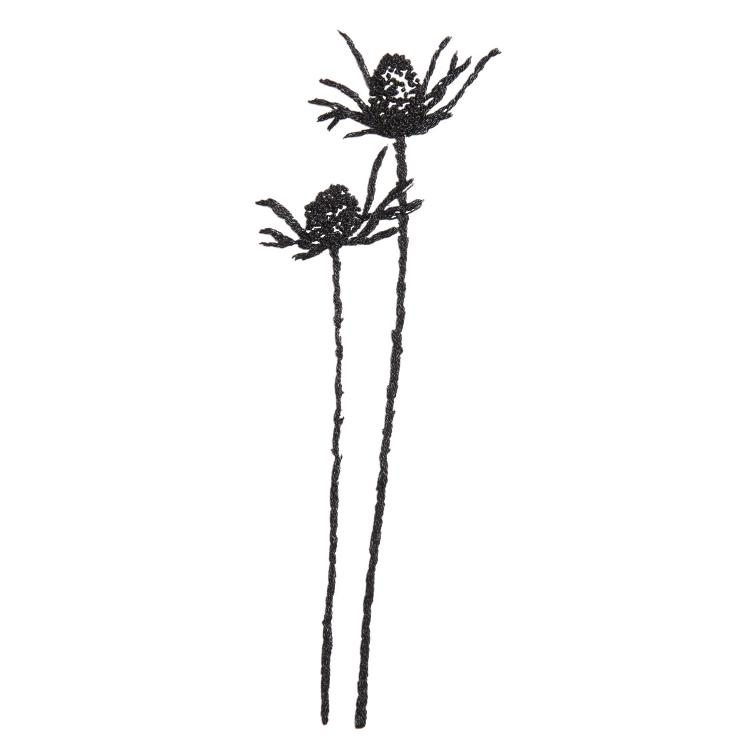 Stick & Stitch Packung Blumen und Gräser XL 8-teilig von Rico Design