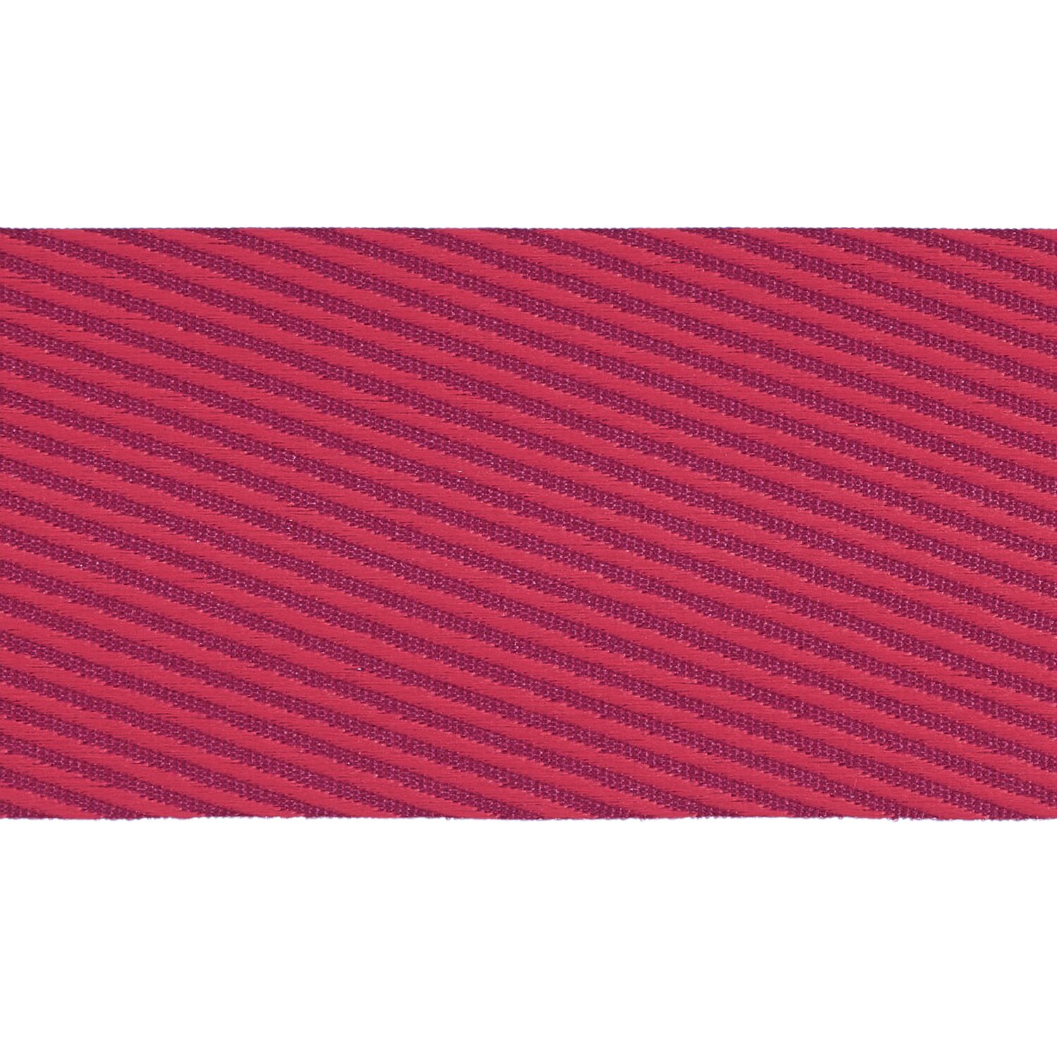 Paper Poetry Webband Streifen Diagonal Rot von Rico Design, 50mmx3m, zeigt diagonale rote Streifen. Ideal für kreative Projekte.