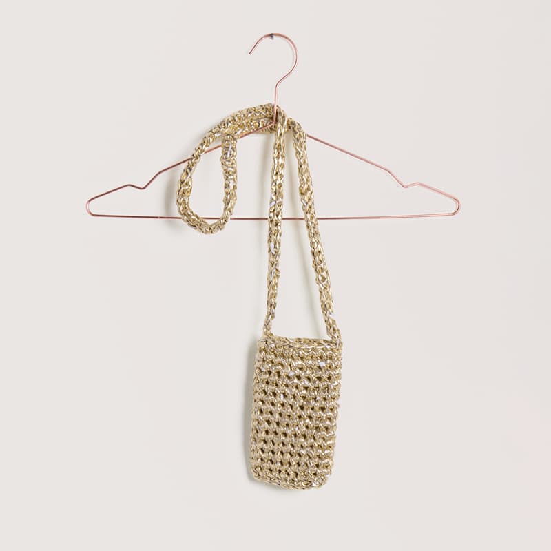 Gehäkelte Tasche: Modell 24 aus dem Heft Lovewool No. 22