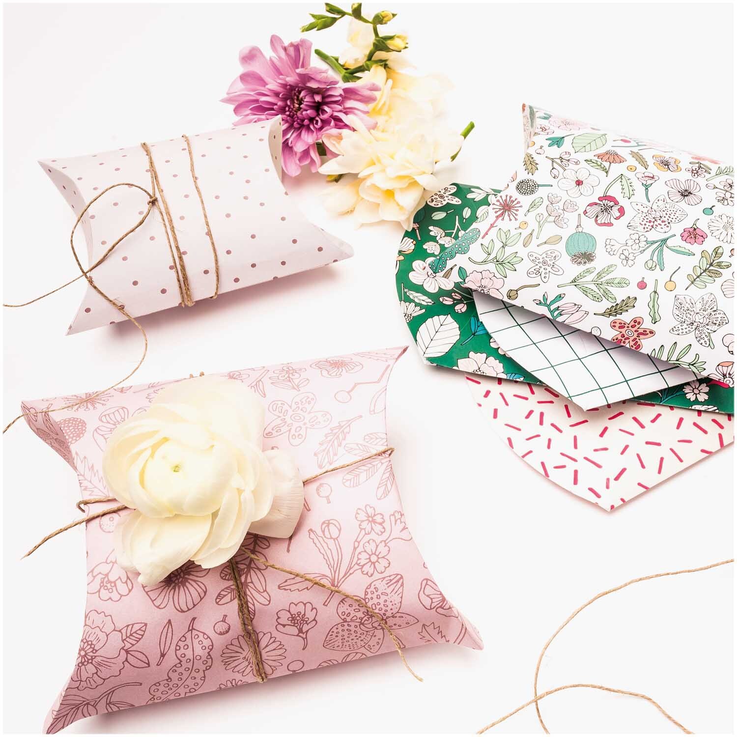 Paper Poetry Geschenkschachteln Hygge Flowers 6 Stück Paper Poetry Geschenkschachteln Hygge Flowers 6 Stück