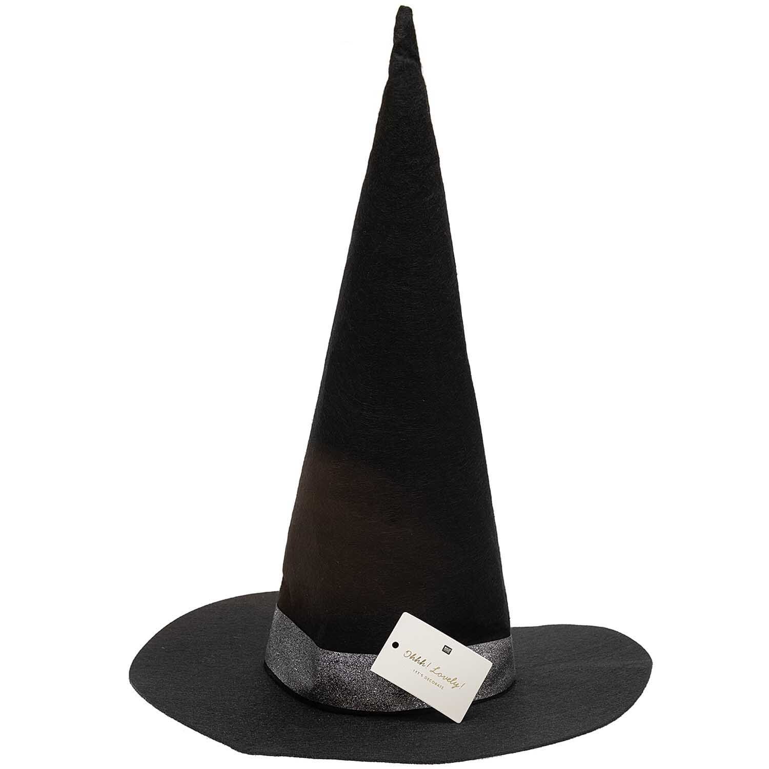 Filzhut schwarz von Rico Design