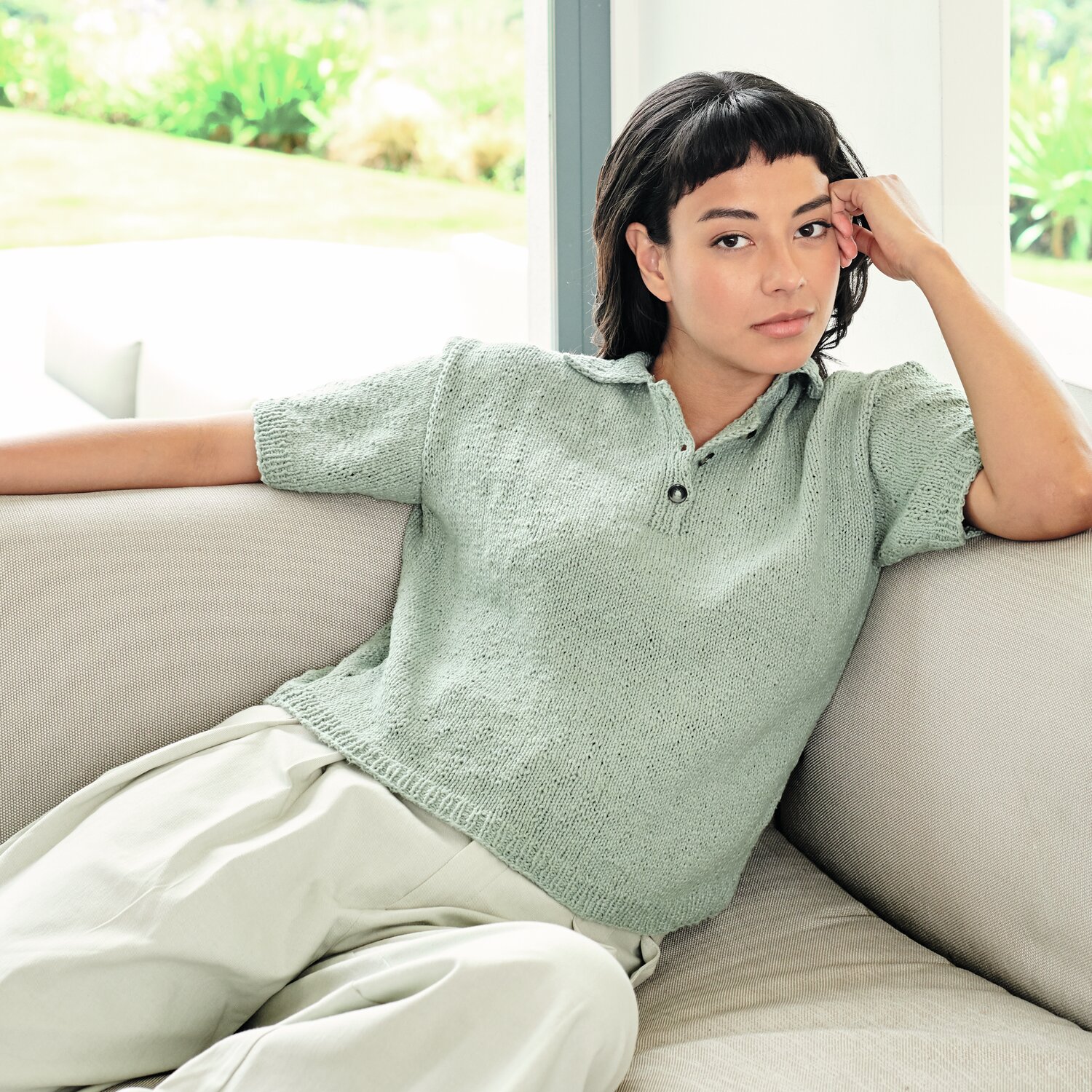 Strickset Shirt Modell 03a aus Lovewool No. 20