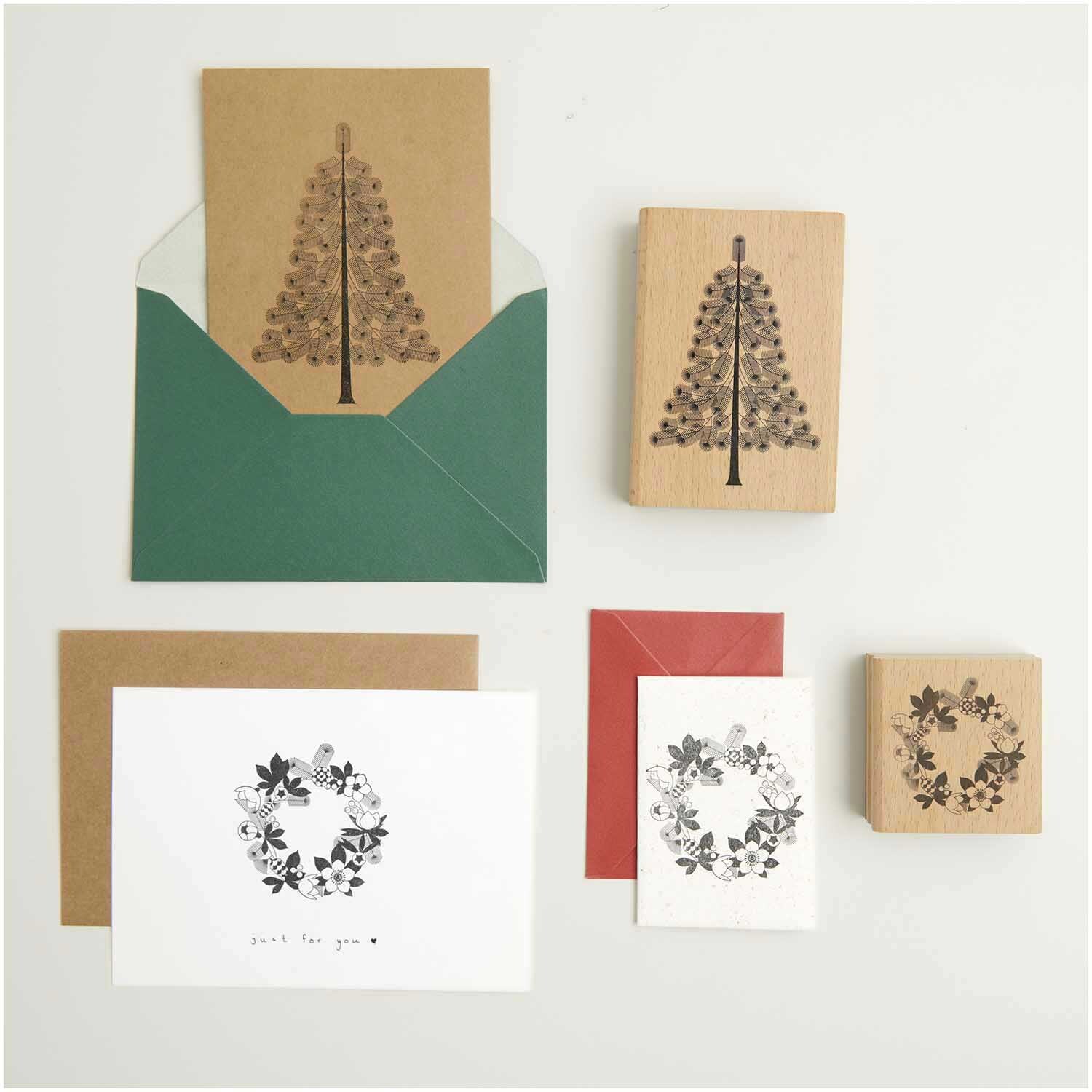 Paper Poetry Stempel Tanne 8,5x12cm Paper Poetry Stempel Tanne 8,5x12cm