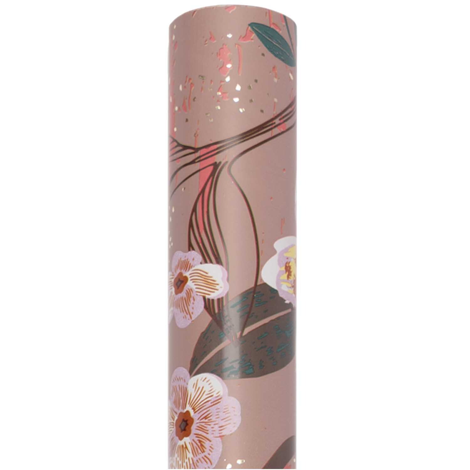 Paper Poetry Geschenkpapier Natur Blumen mauve 70cm 2m Hot Foil Paper Poetry Geschenkpapier Natur Blumen mauve 70cm 2m Hot Foil