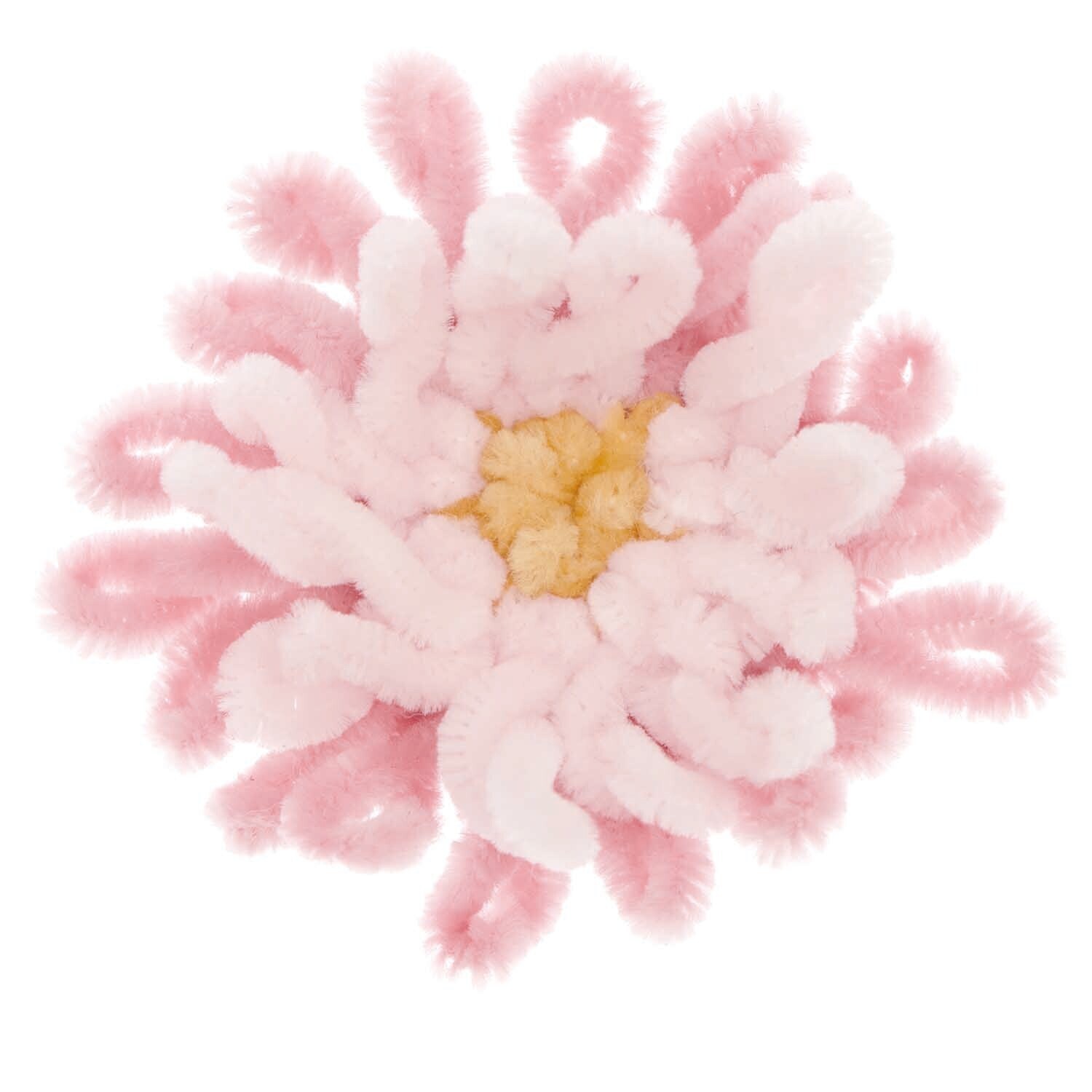 Ricorumi Nilli Nilli: Flauschige, lachsfarbene Garnblume von Rico Design, ideal für kreative Projekte.