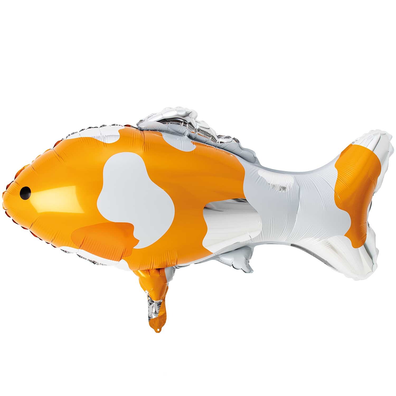 Folienballon Koi silber 86x58,5cm Folienballon Koi silber 86x58,5cm