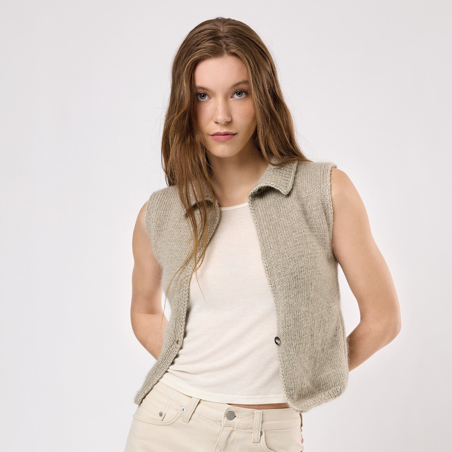 Strickset Weste Modell 03 aus Luxury Knits - Summer Pieces von Rico Design