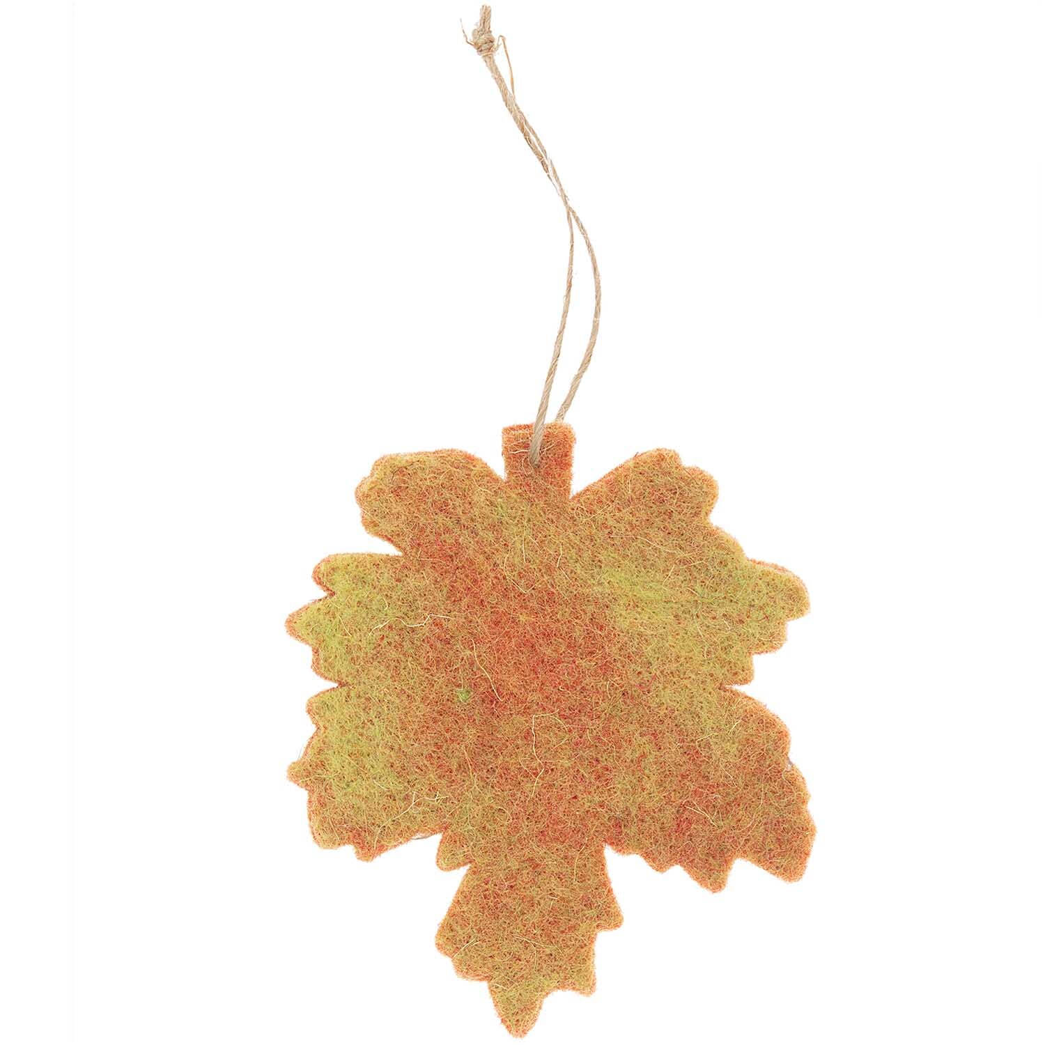 Filzhänger Herbstblatt 9x10cm Filzhänger Herbstblatt 9x10cm